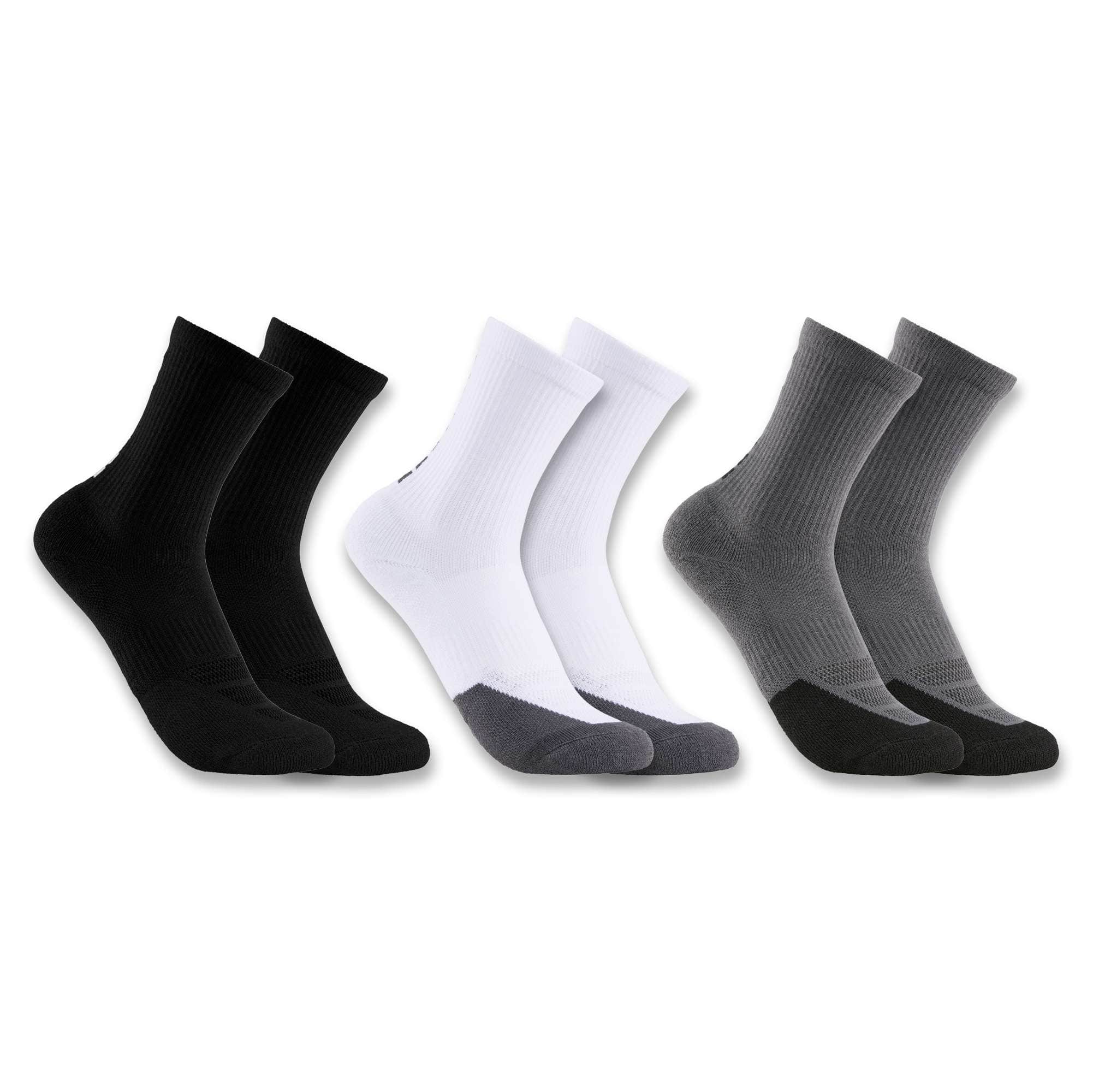 Kids' Force Midweight Logo Crew Sock 3-Pack (Youth)