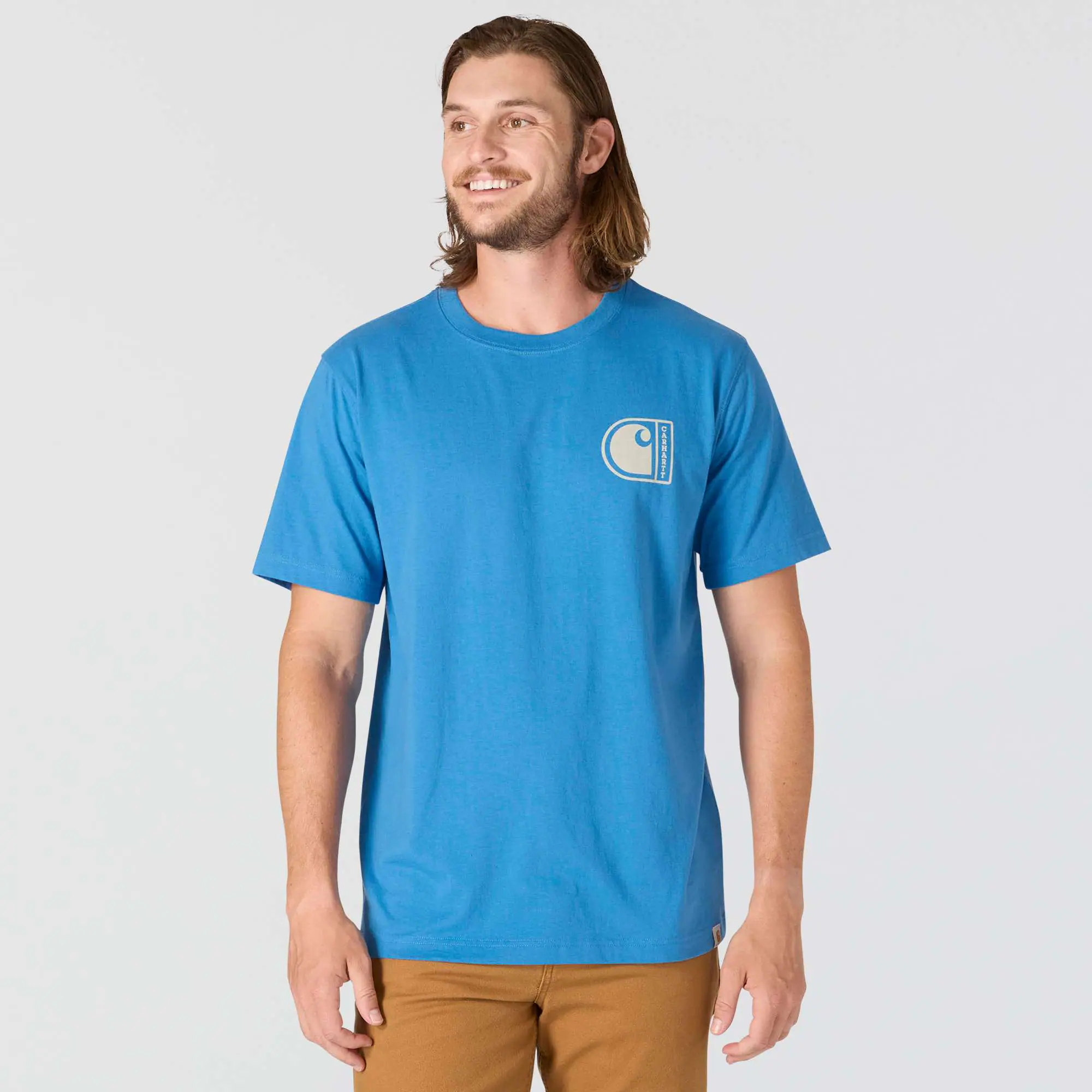 Relaxed Fit Lightweight Short-Sleeve C Graphic T-Shirt