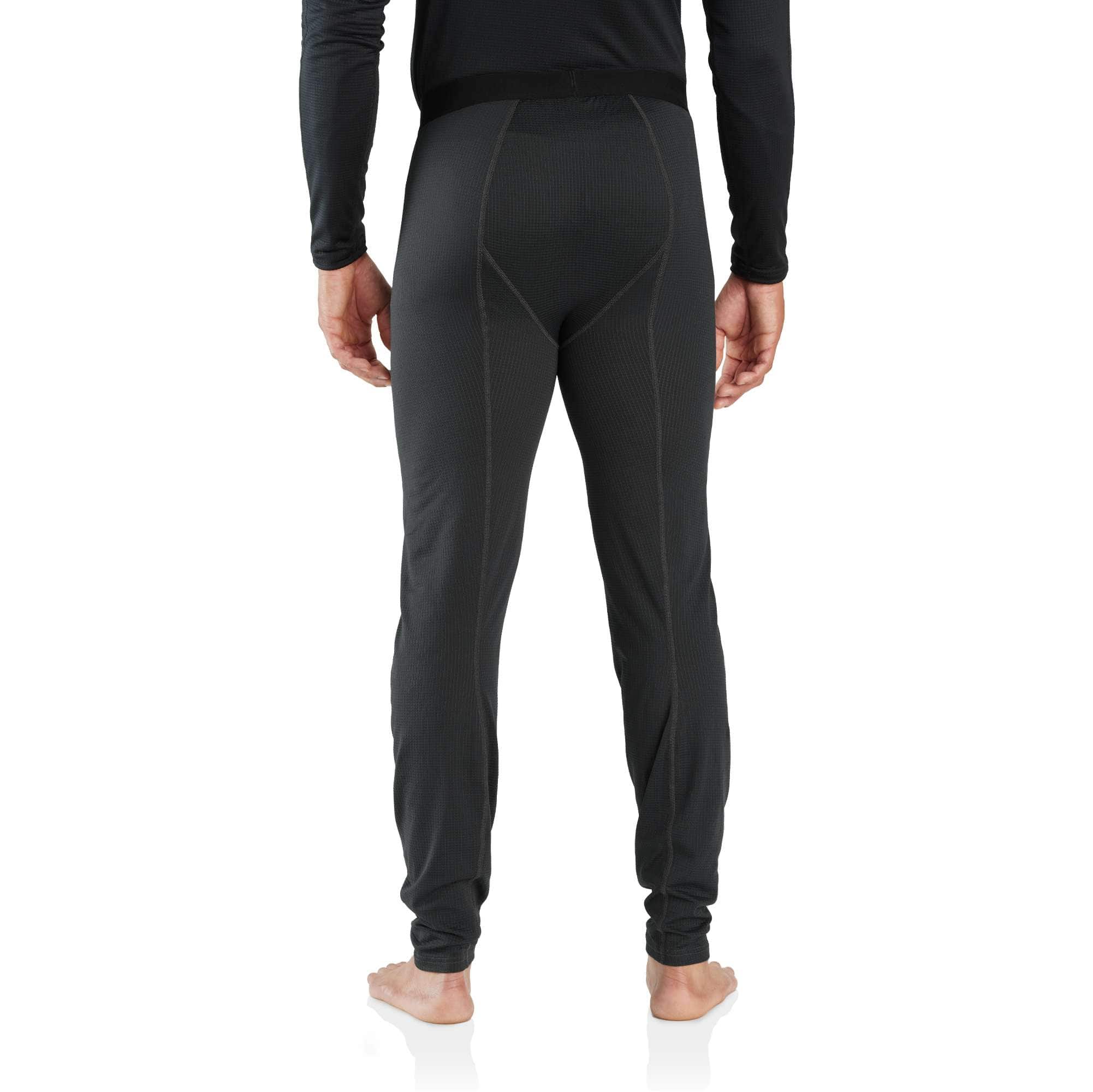 Men's Base Layer Thermal Pants - Carhartt Force® - Lightweight - Stretch Grid