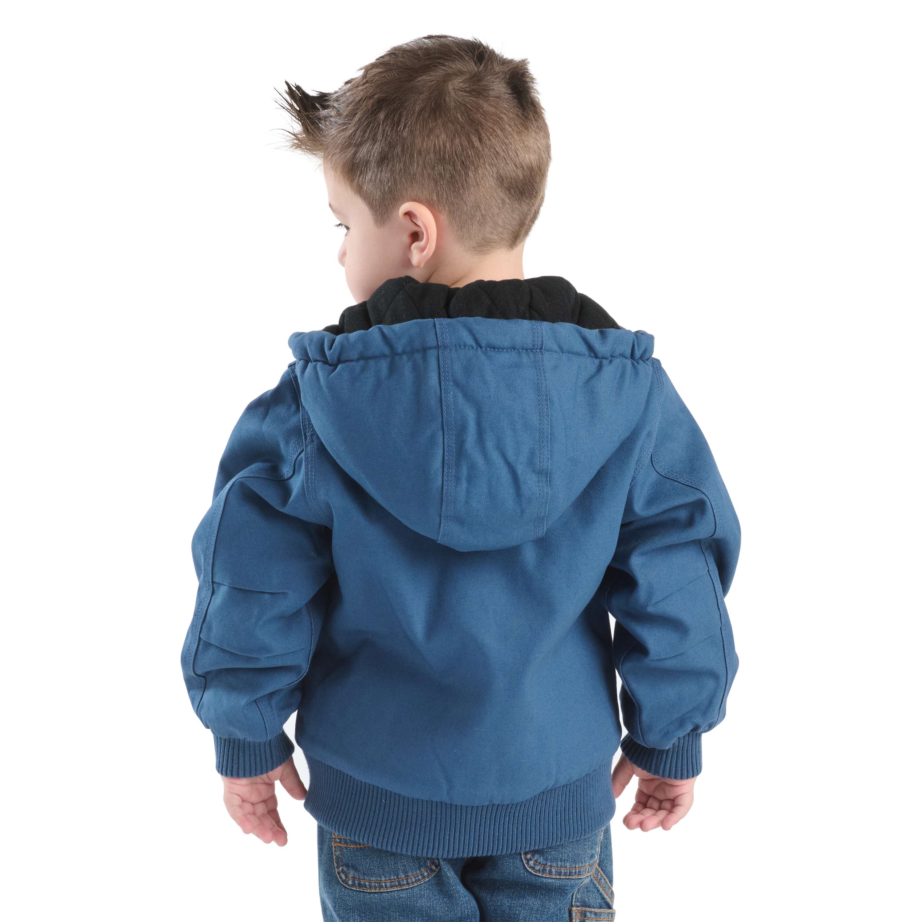 Boys' Canvas Insulated Hooded Active Jac (Baby/Toddler)