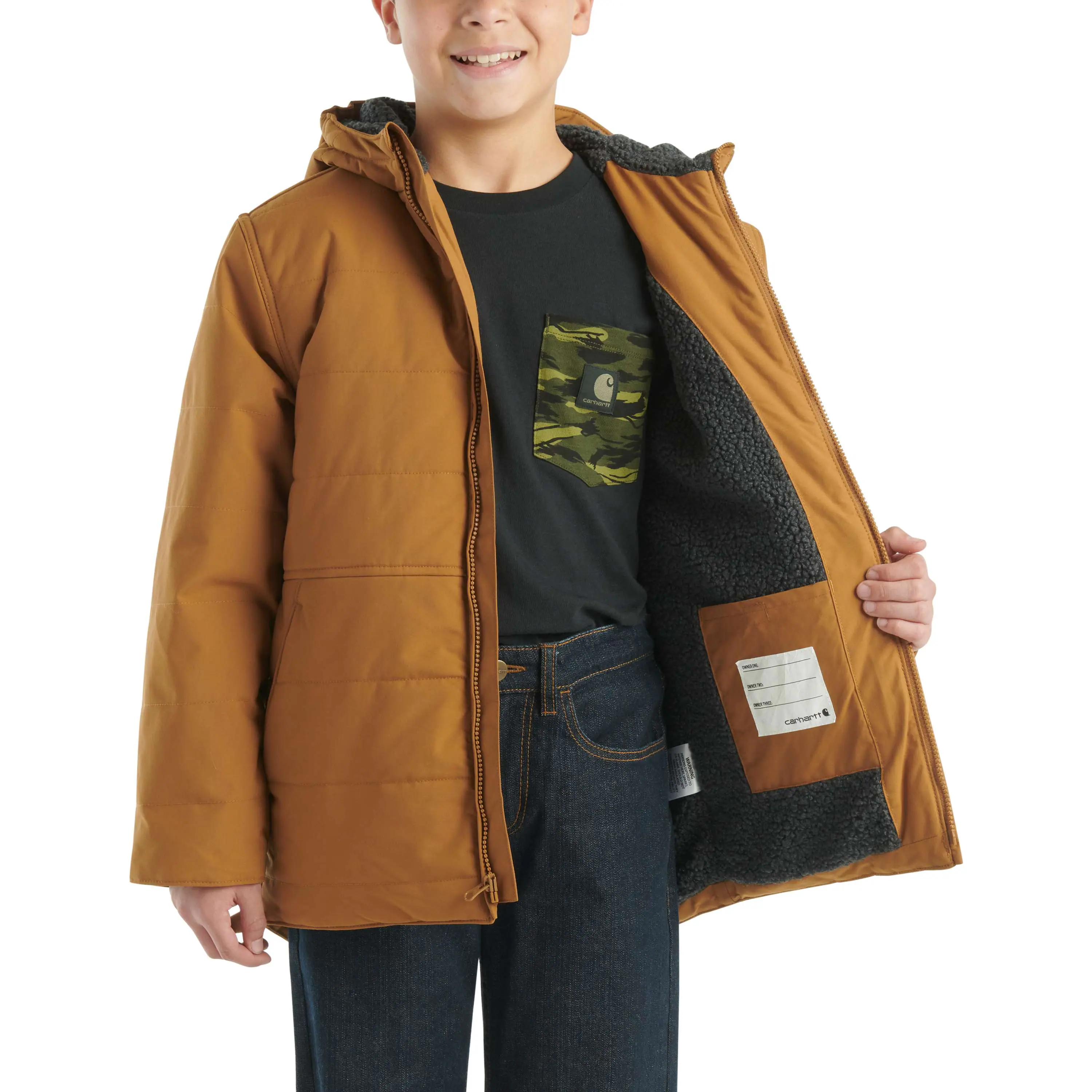 Boys' Montana Insulated Hooded Jacket (Child/Youth)