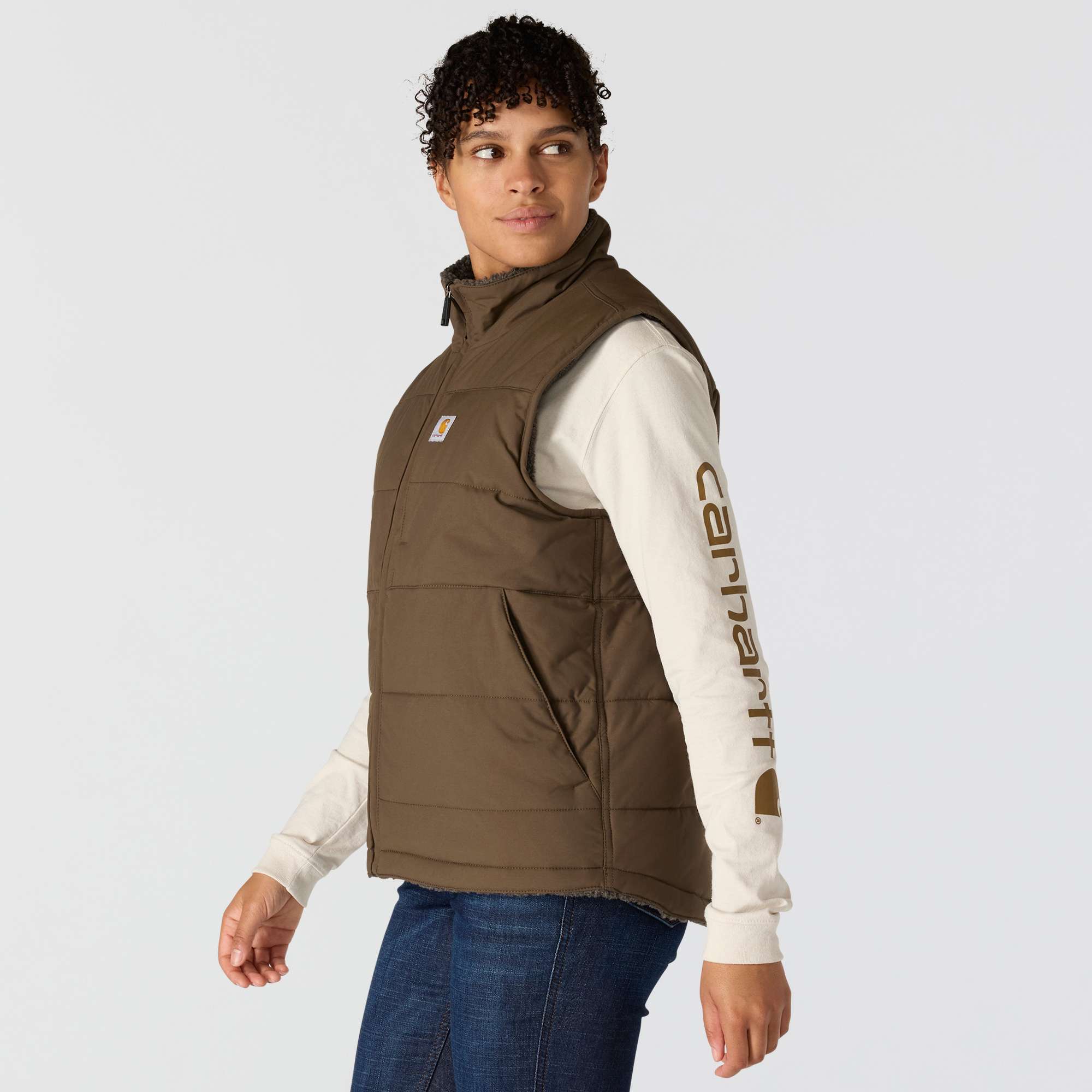 Women's Montana Puffer Vest - Insulated - Reversible