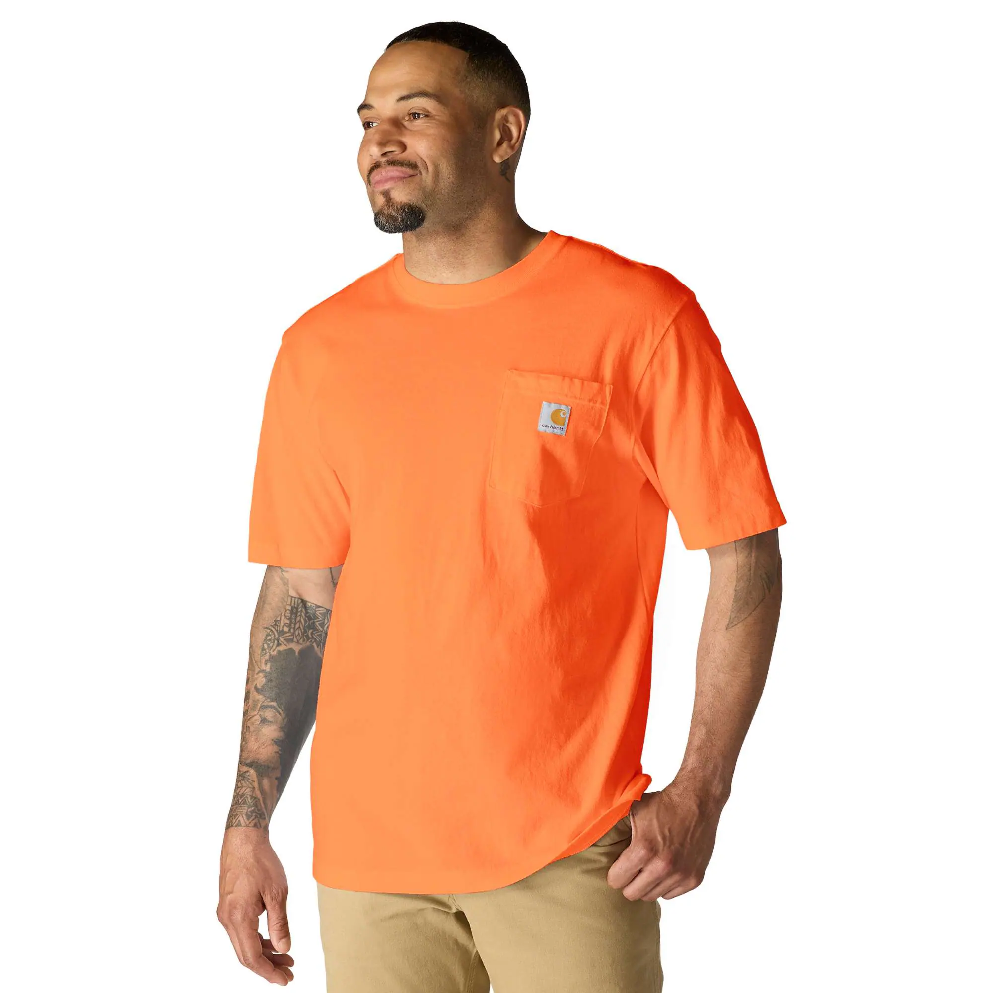 Loose Fit Heavyweight Short-Sleeve Pocket T-Shirt