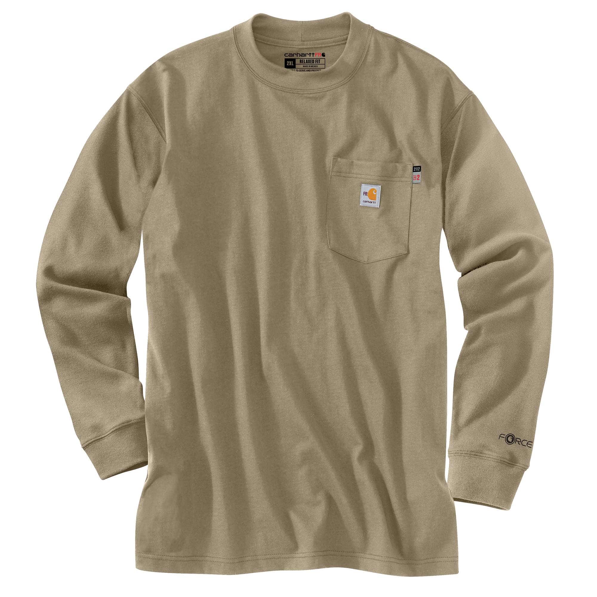 Flame-Resistant Force Cotton Long-Sleeve T-Shirt