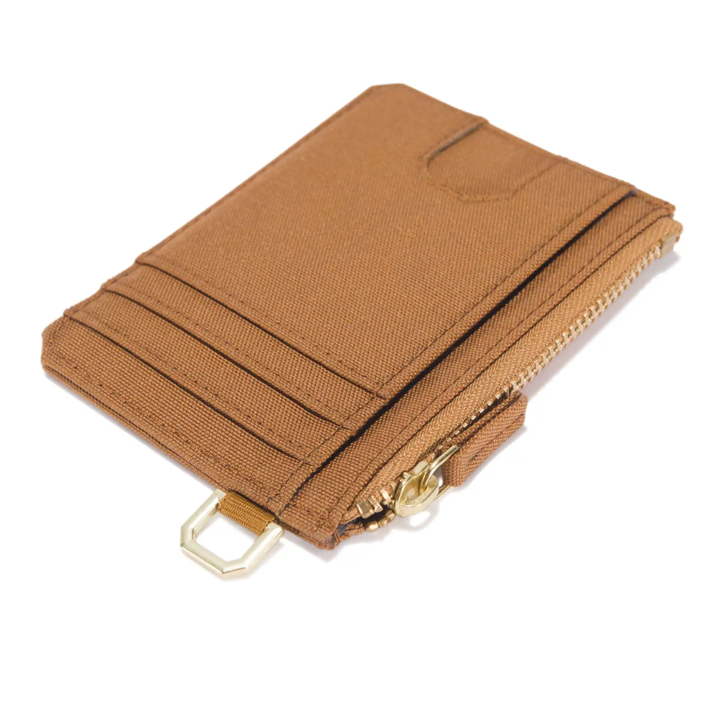 Nylon Duck Zippered Card Keeper