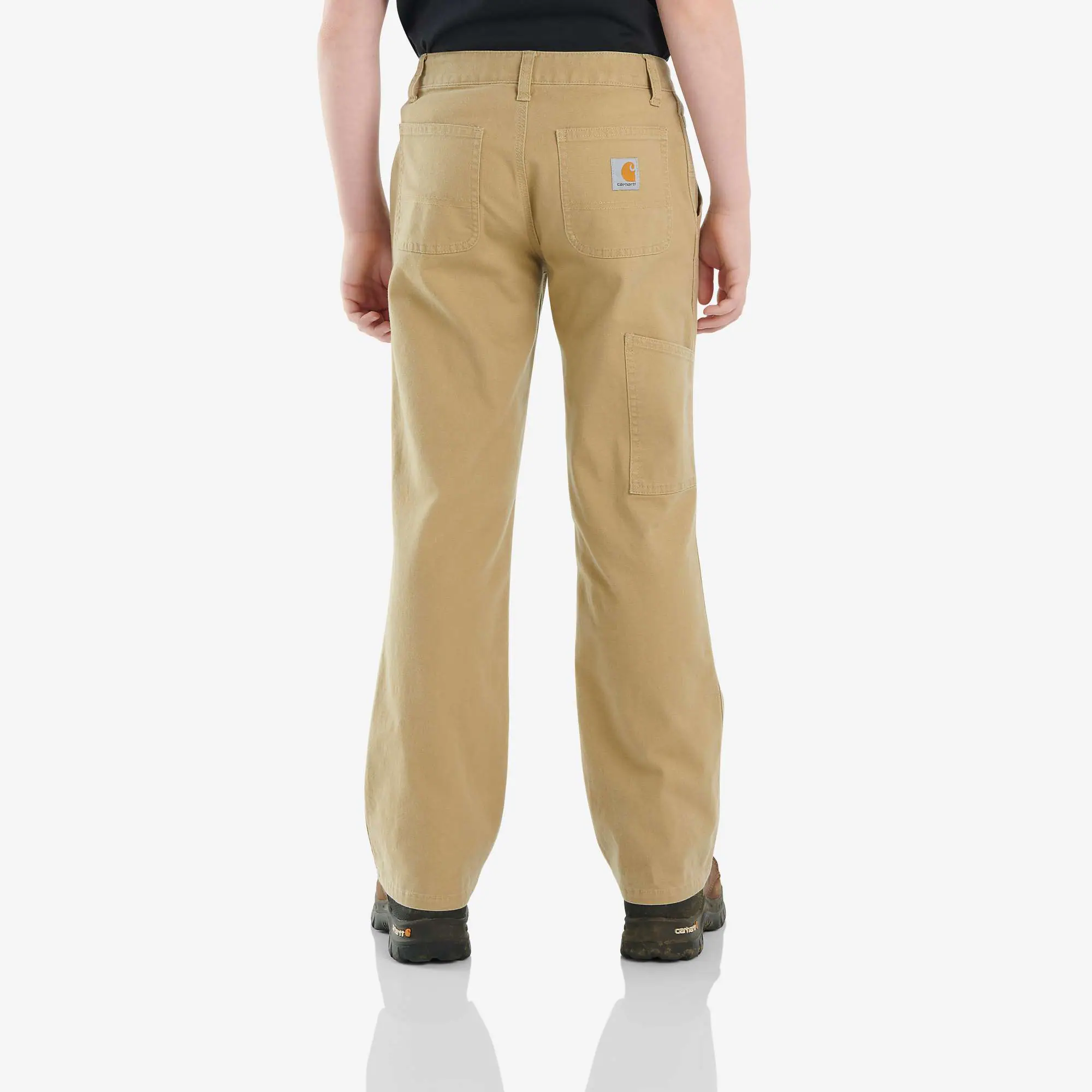 Boys' Rugged Flex® Loose Fit Canvas Utility Boot-Cut Work Pant (Child/Youth)