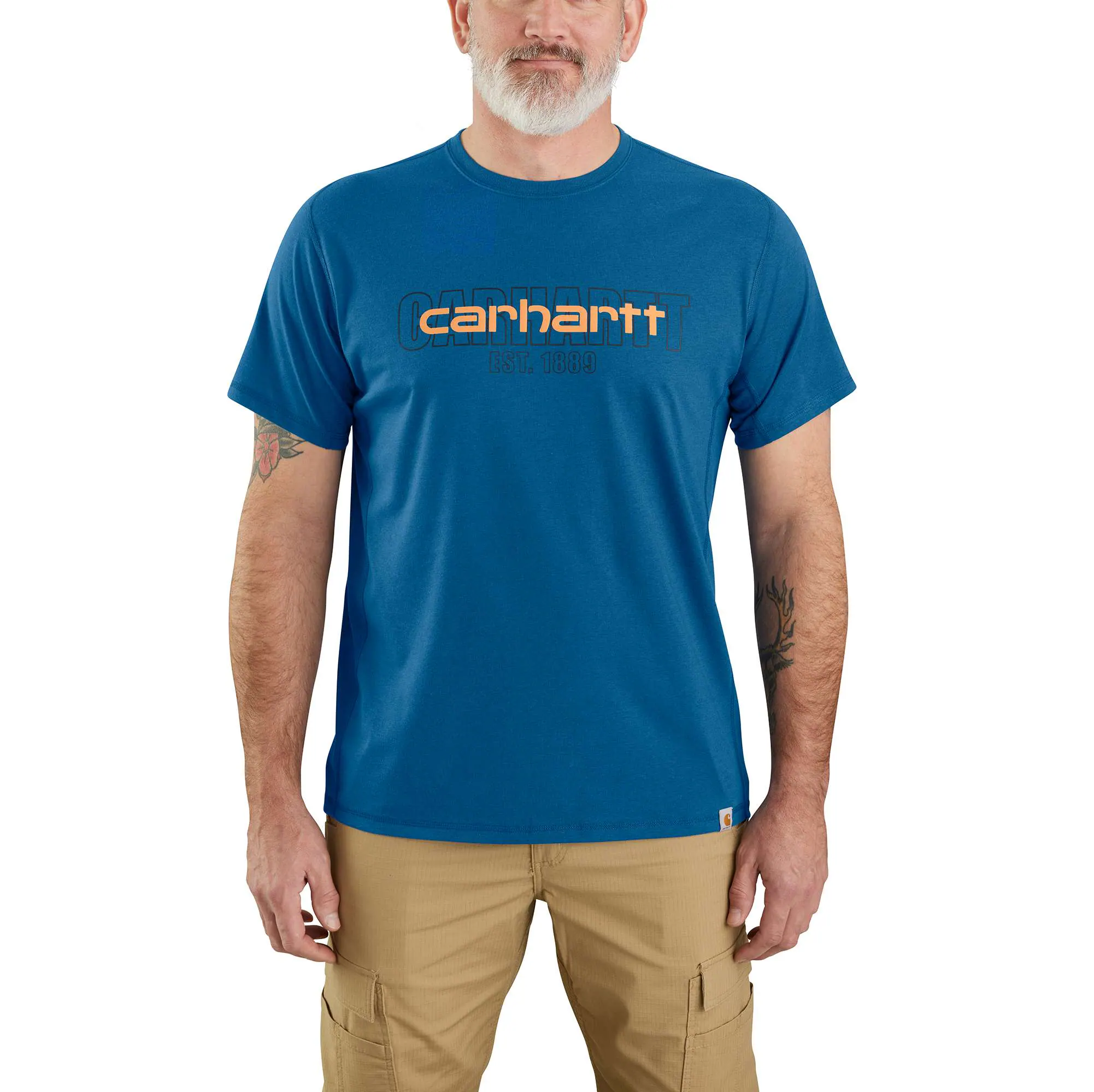 Carhartt Force® Relaxed Fit Short-Sleeve Logo Graphic T-Shirt