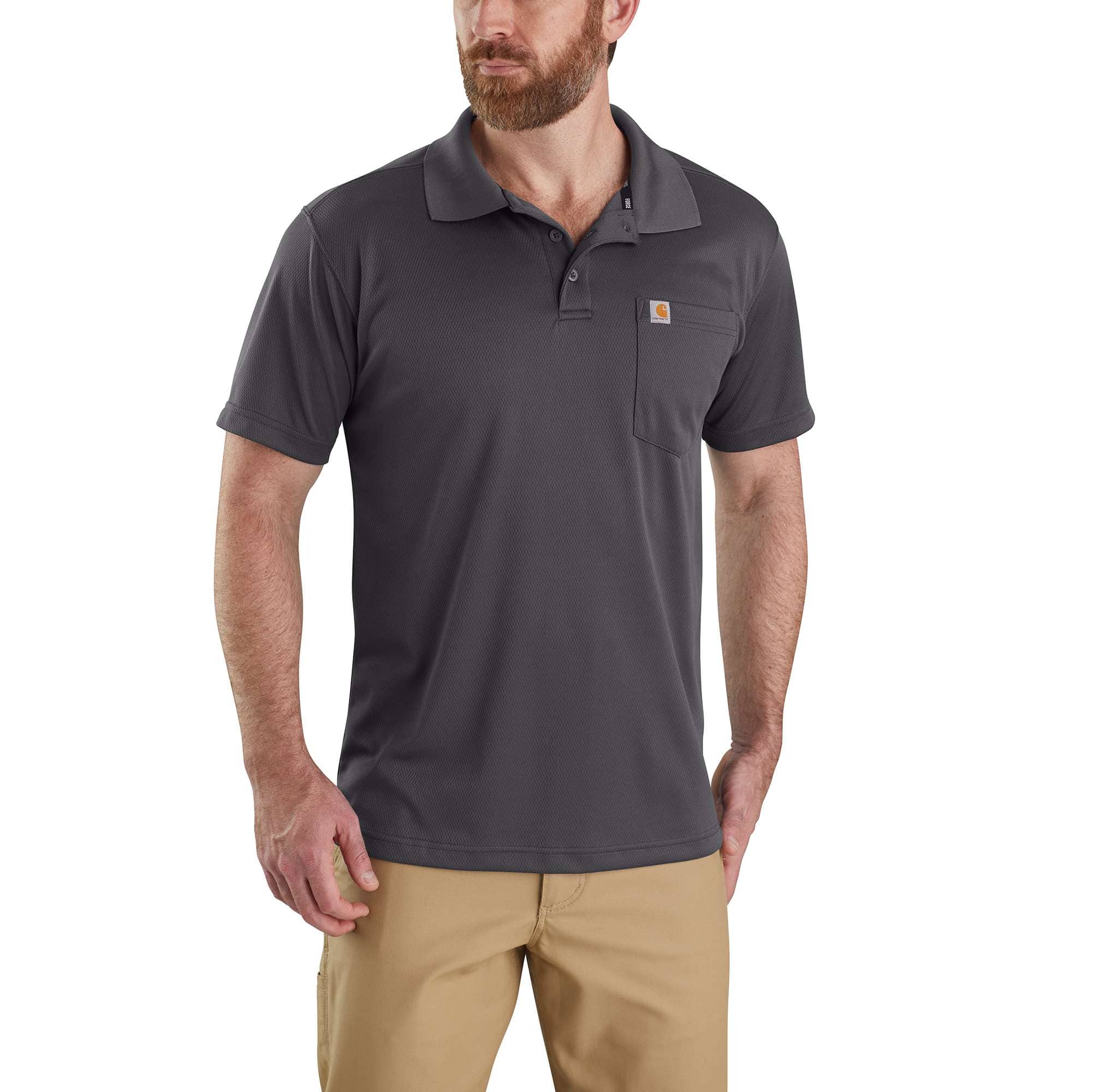 Carhartt Force® Relaxed Fit Lightweight Short-Sleeve Pocket Polo