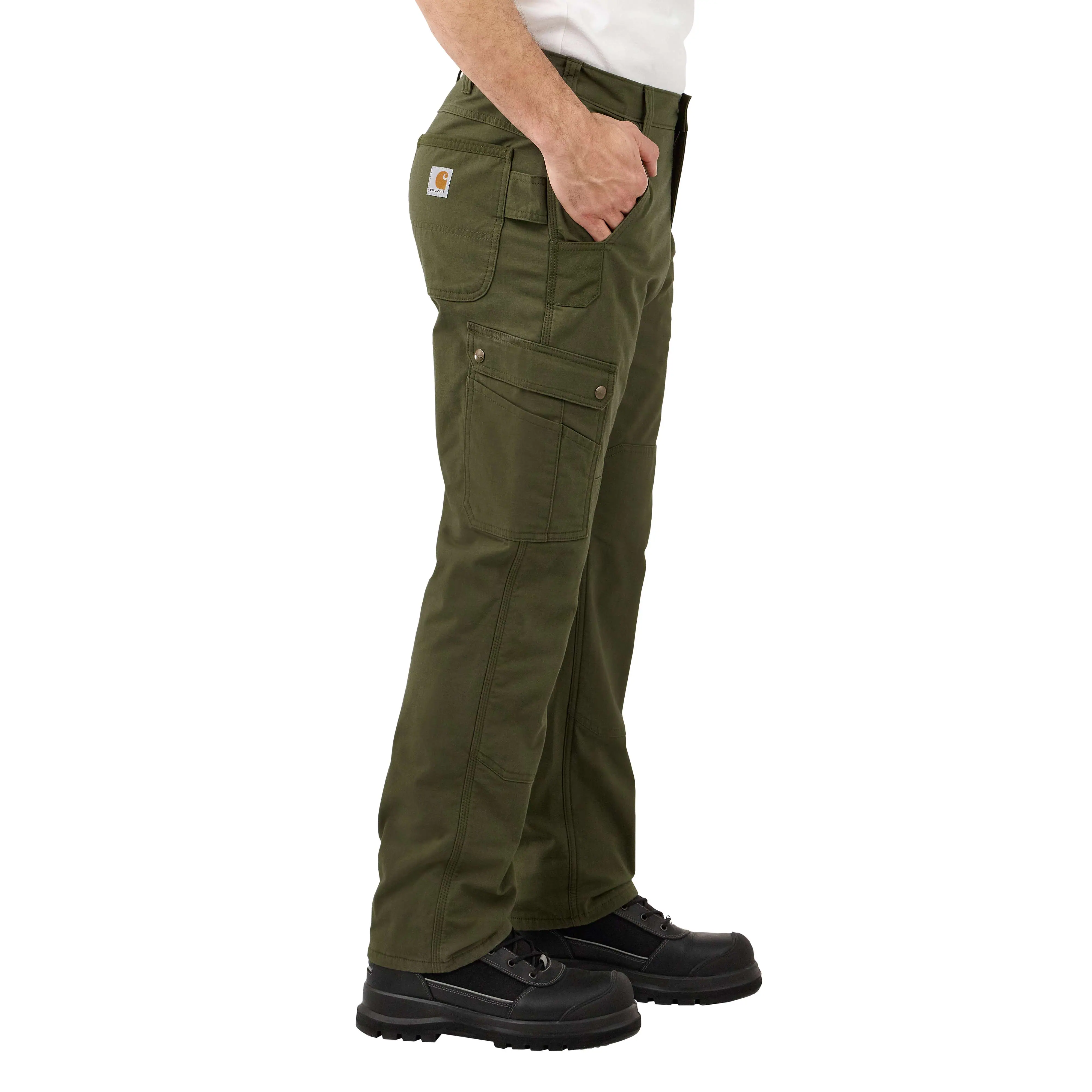 Relaxed Straight Ripstop Lined Cargo Pant