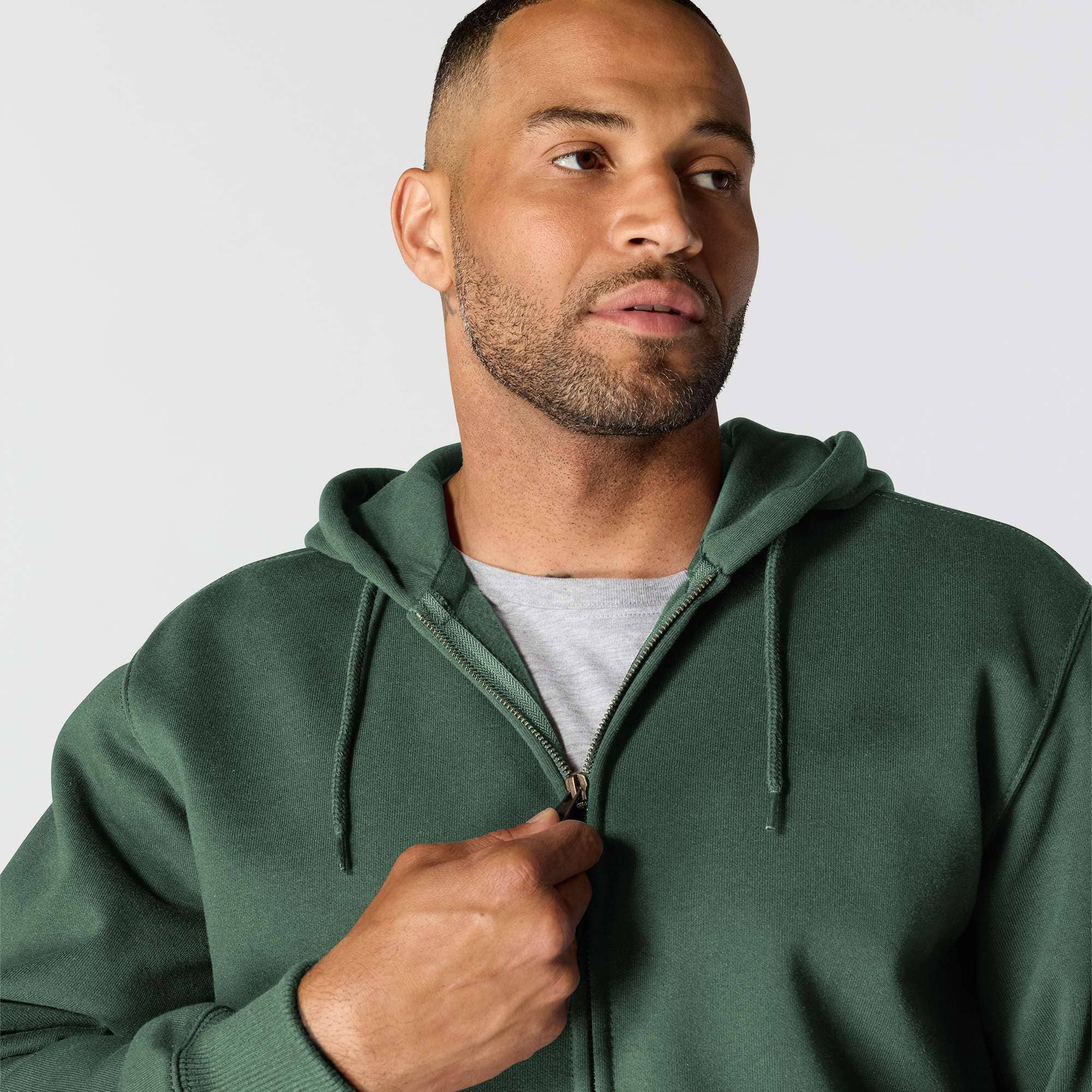 Rain Defender® Loose Fit Heavyweight Full-Zip Sweatshirt
