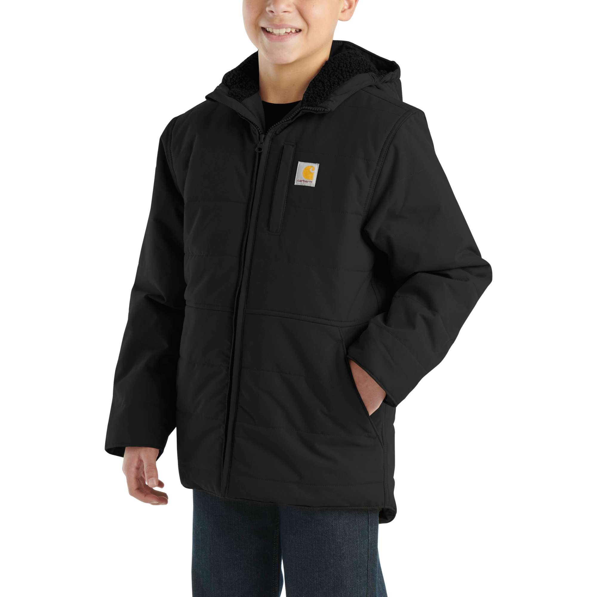 Boys' Montana Insulated Hooded Jacket (Child/Youth)