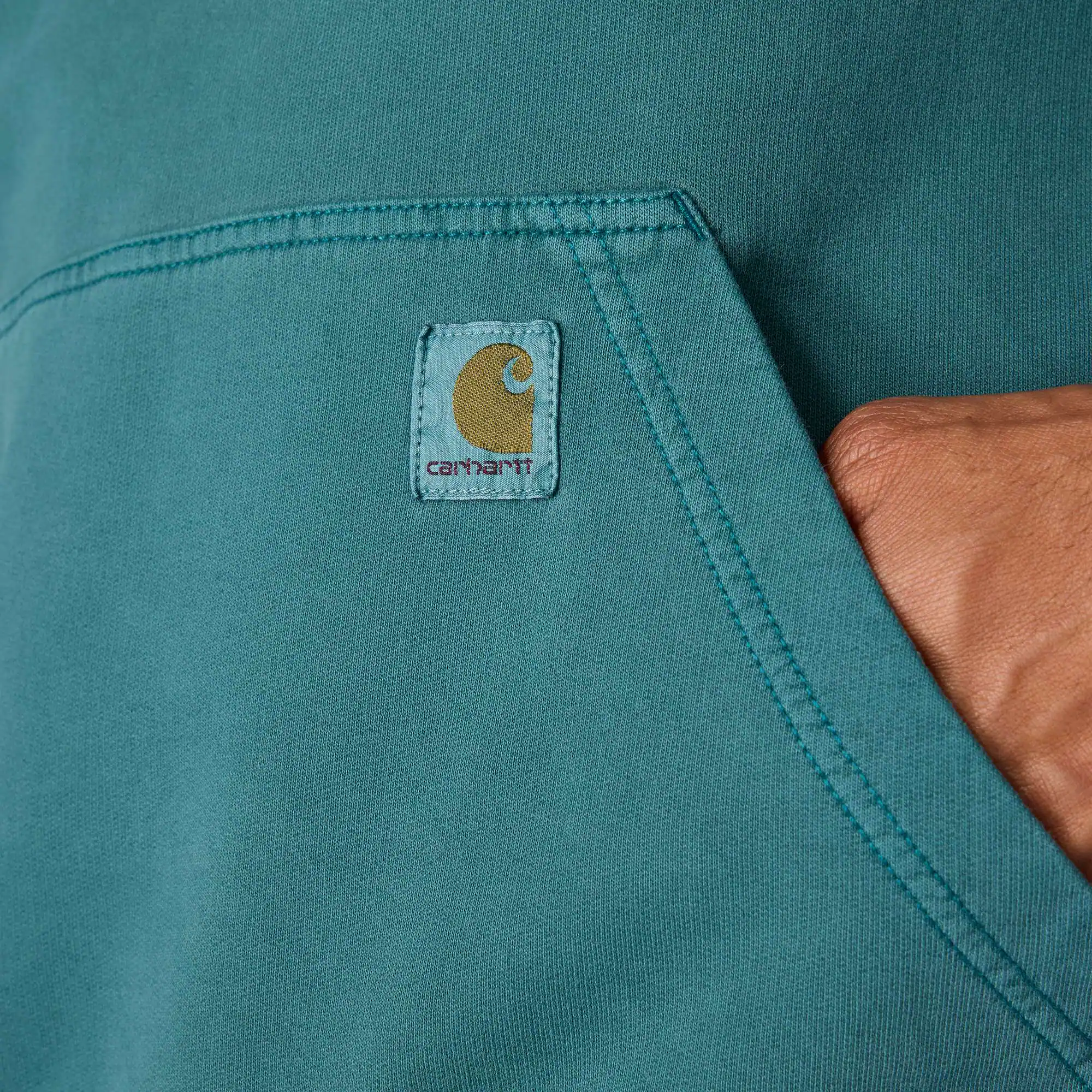 Re-Engineered Relaxed Fit Midweight Garment Dyed French Terry Graphic Sweatshirt