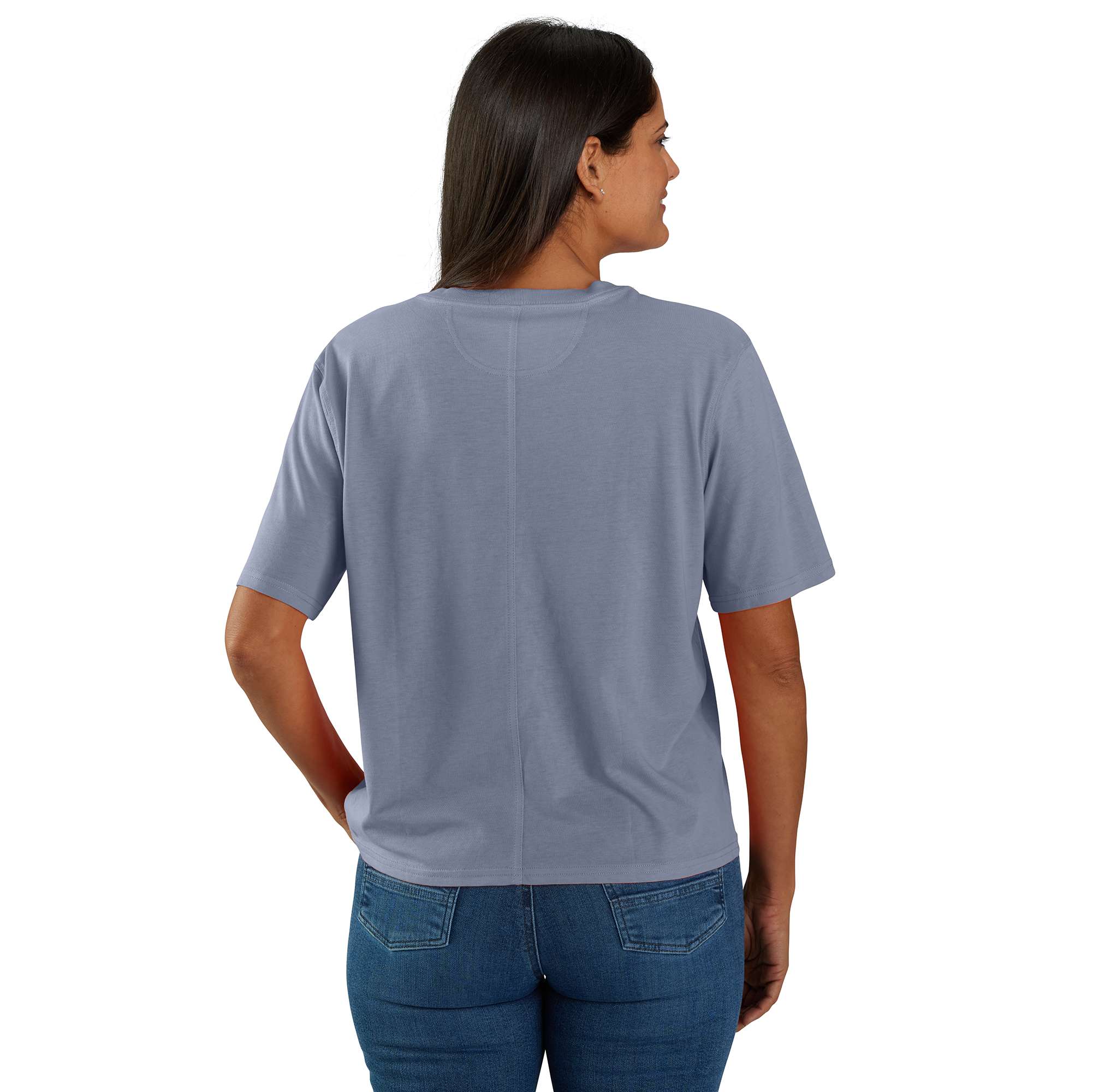 Women's TENCEL™ Fiber Series Loose Fit Short-Sleeve Crewneck T-Shirt
