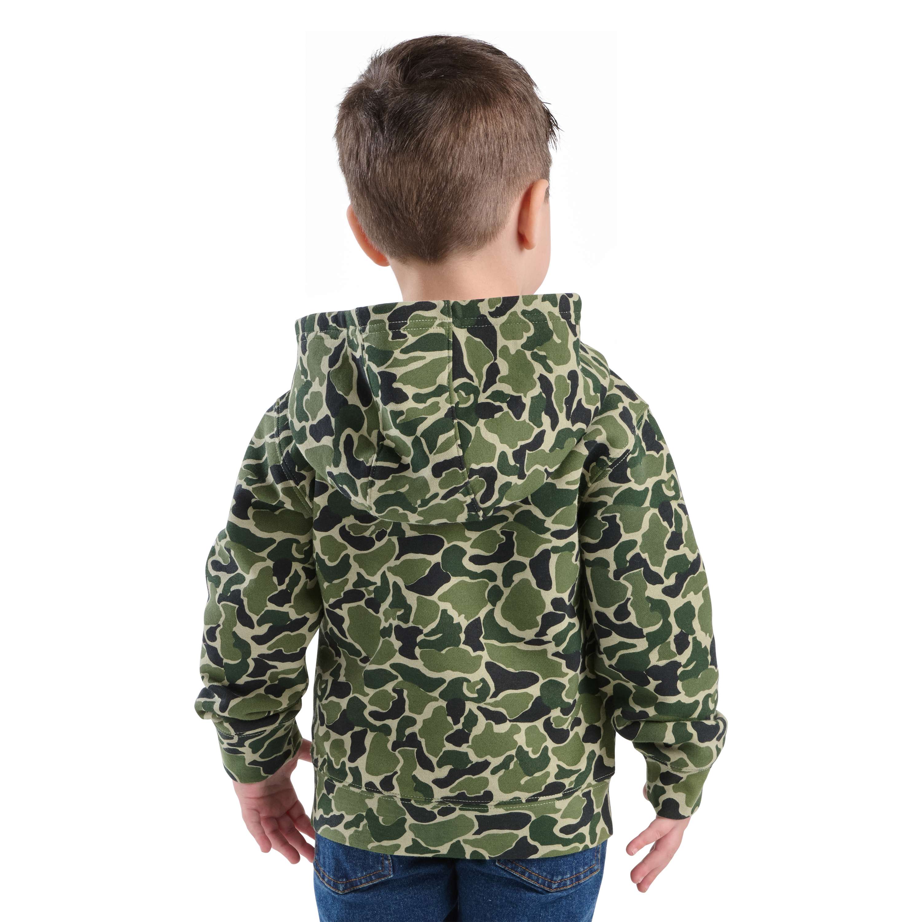 Boys' Long Sleeve Half-Zip Camo Sweatshirt (Baby/Toddler)