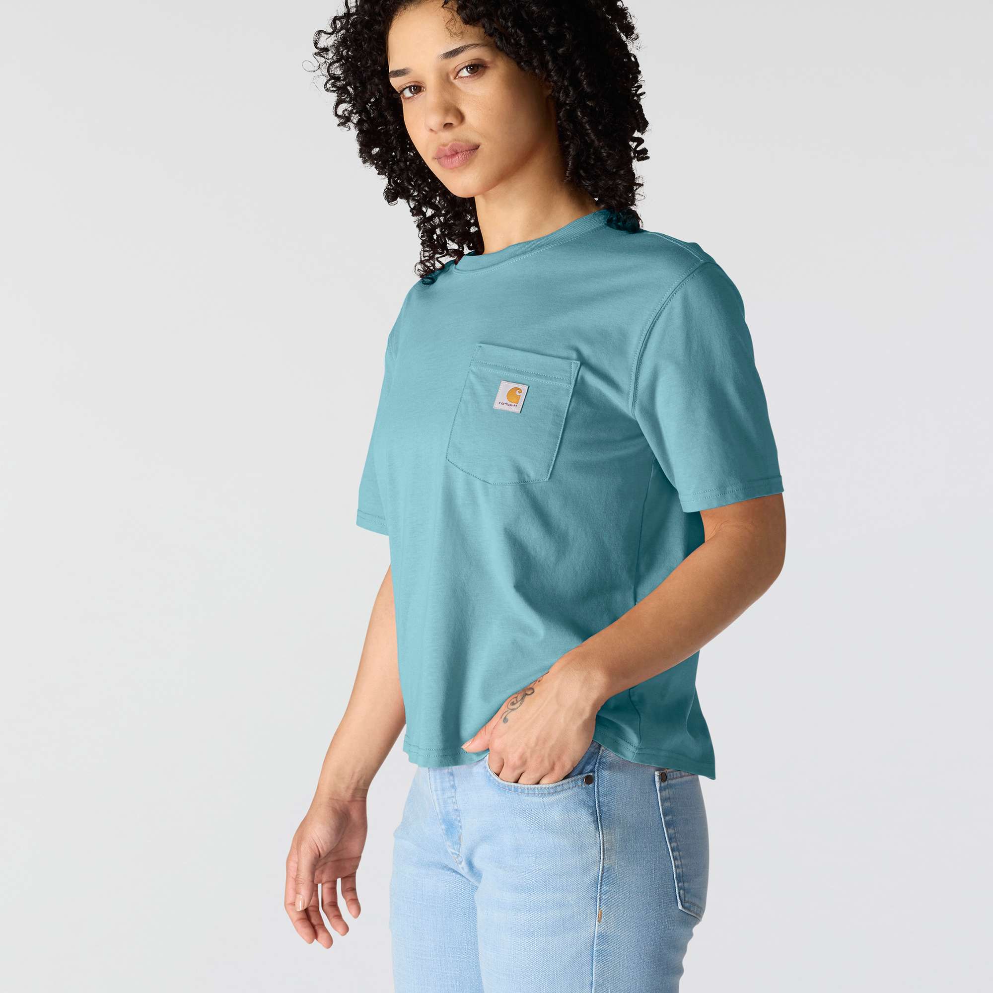 Women's TENCEL™ Fiber Series Loose Fit Short-Sleeve Crewneck T-Shirt