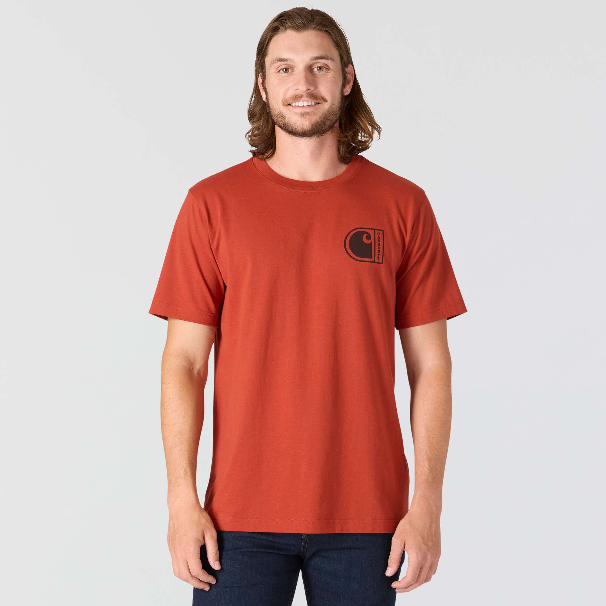 Relaxed Fit Lightweight Short-Sleeve C Graphic T-Shirt