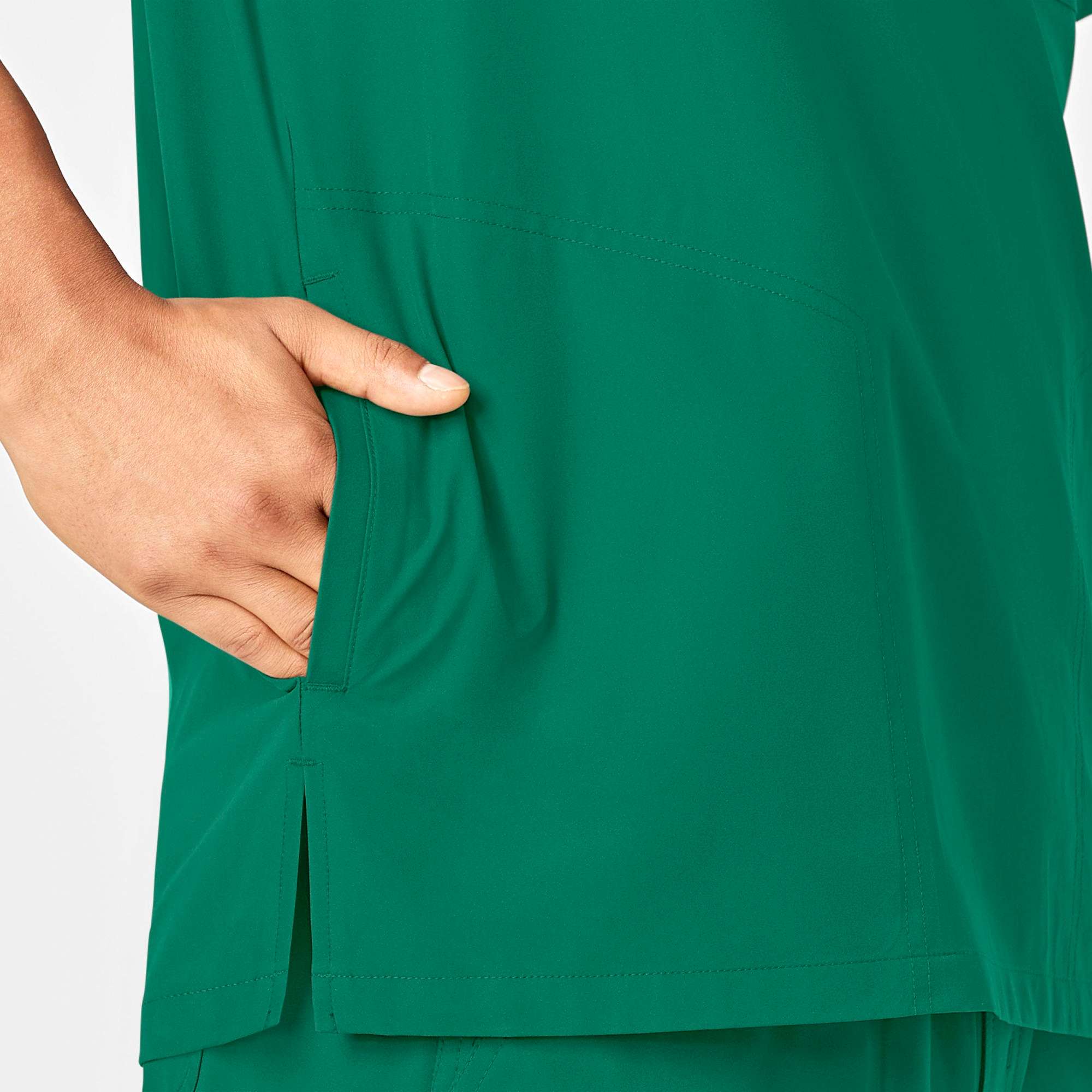 Force Essentials V-Neck Shirttail Scrub Top