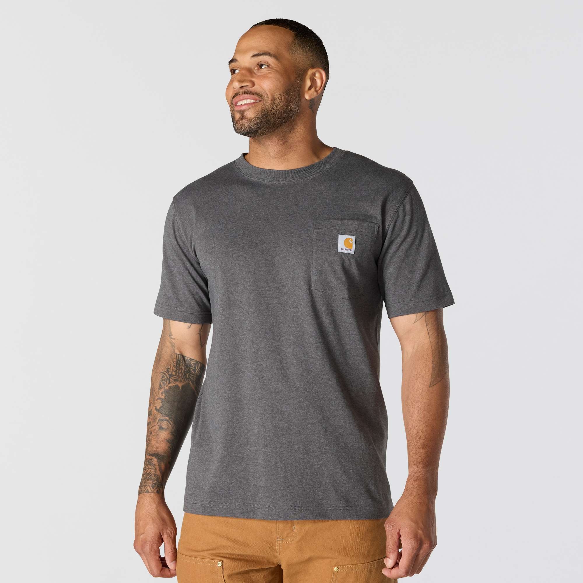 Relaxed Fit Lightweight Short-Sleeve Pocket Quality Graphic T-Shirt