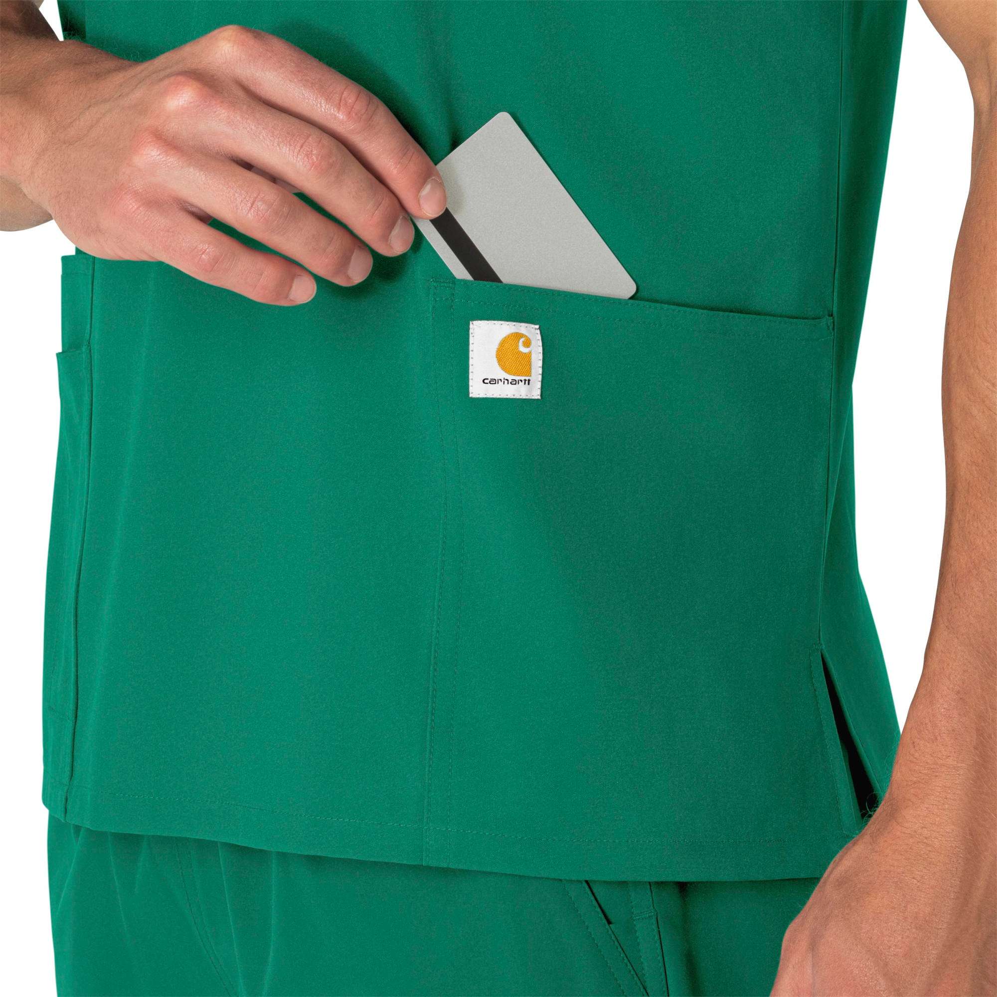 Unisex Force Essentials V-Neck 6-Pocket Scrub Top