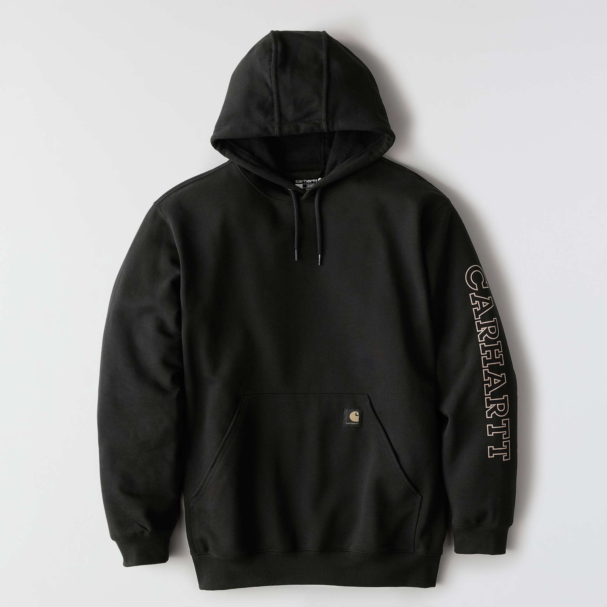 Loose Fit Midweight Camo Graphic Sweatshirt