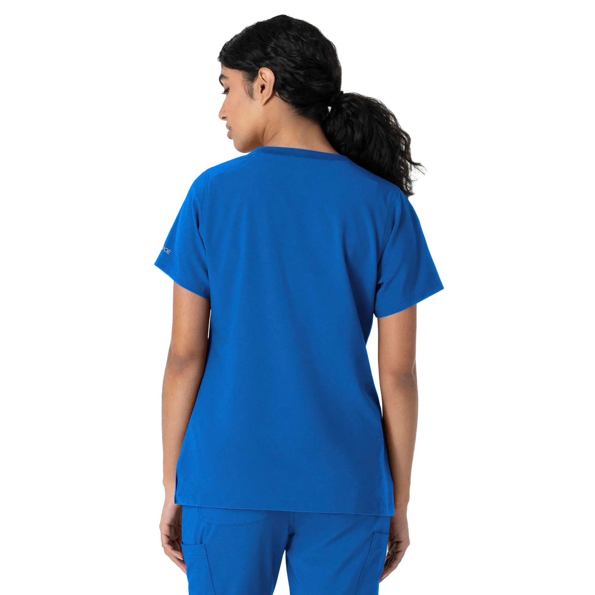 Women's Force Cross-Flex Crew Neck Scrub Top
