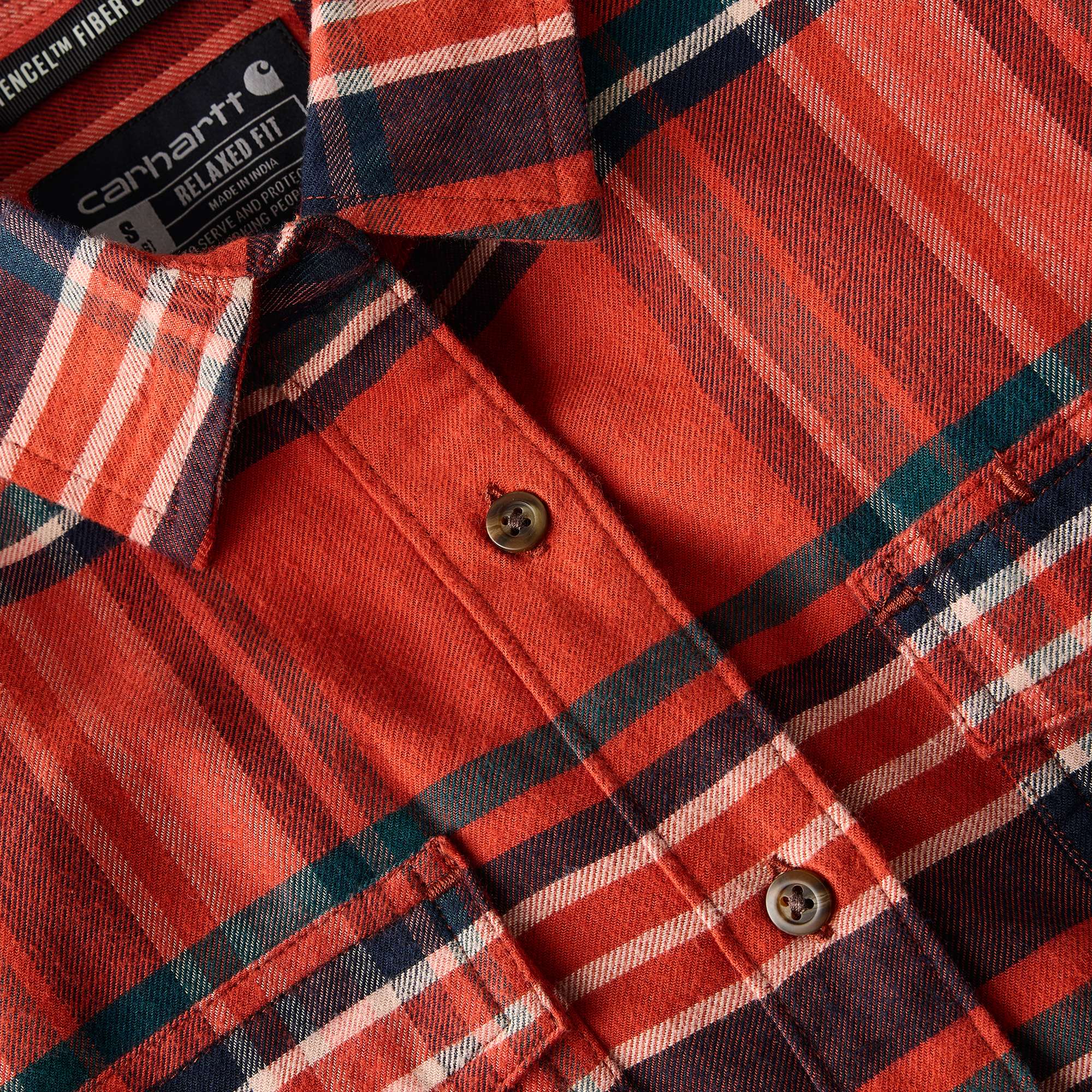 Women's TENCEL™ Fiber Series Relaxed Fit Plaid Shirt