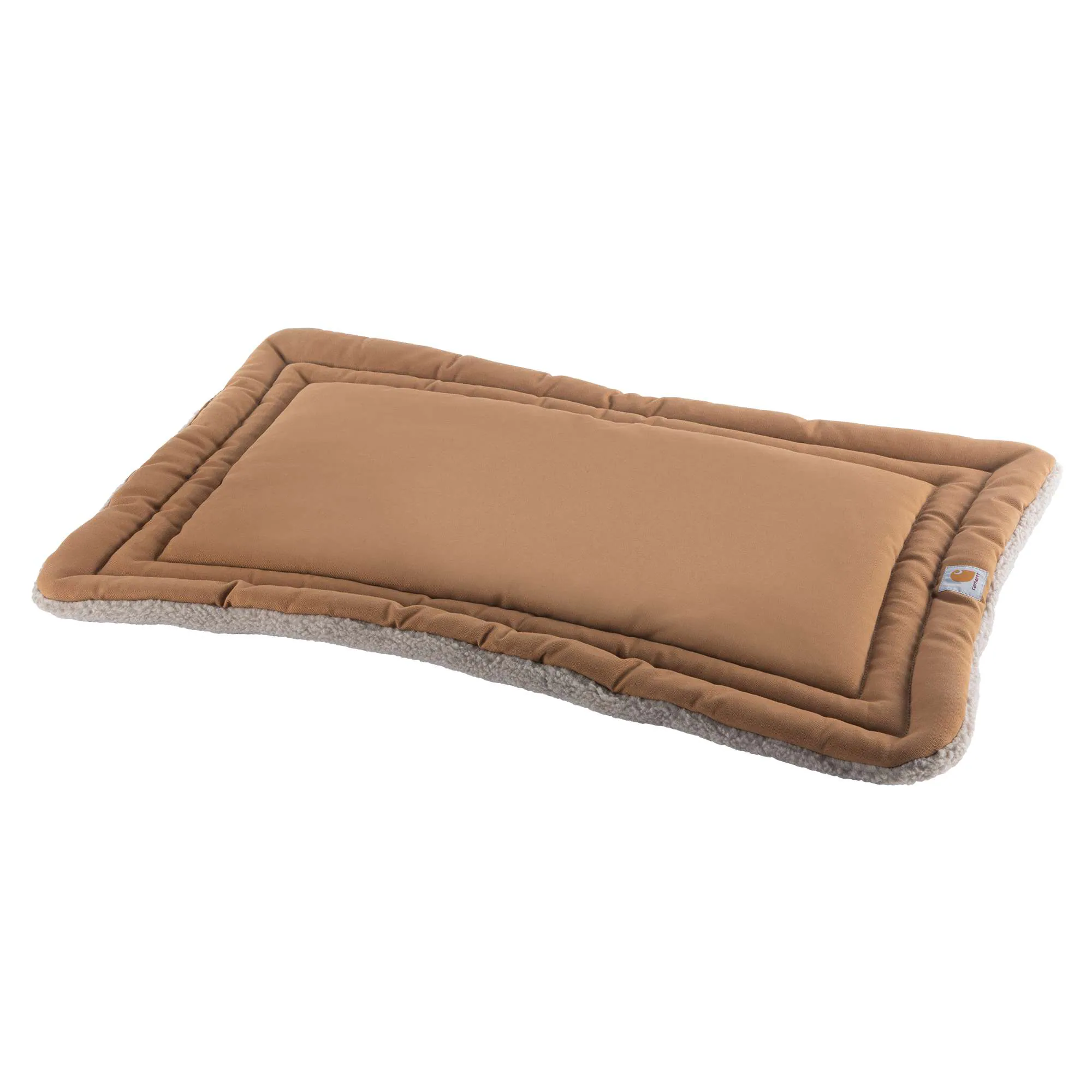 Small Firm Duck Sherpa Top Dog Napper Pad