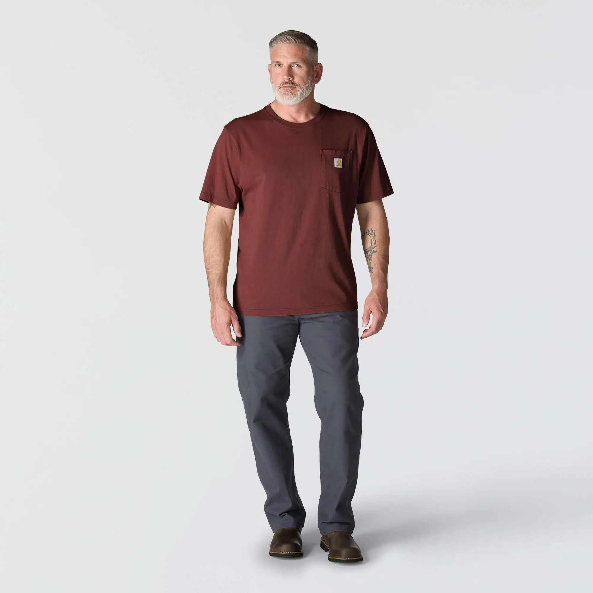 Loose Fit Heavyweight Short-Sleeve Pocket T-Shirt