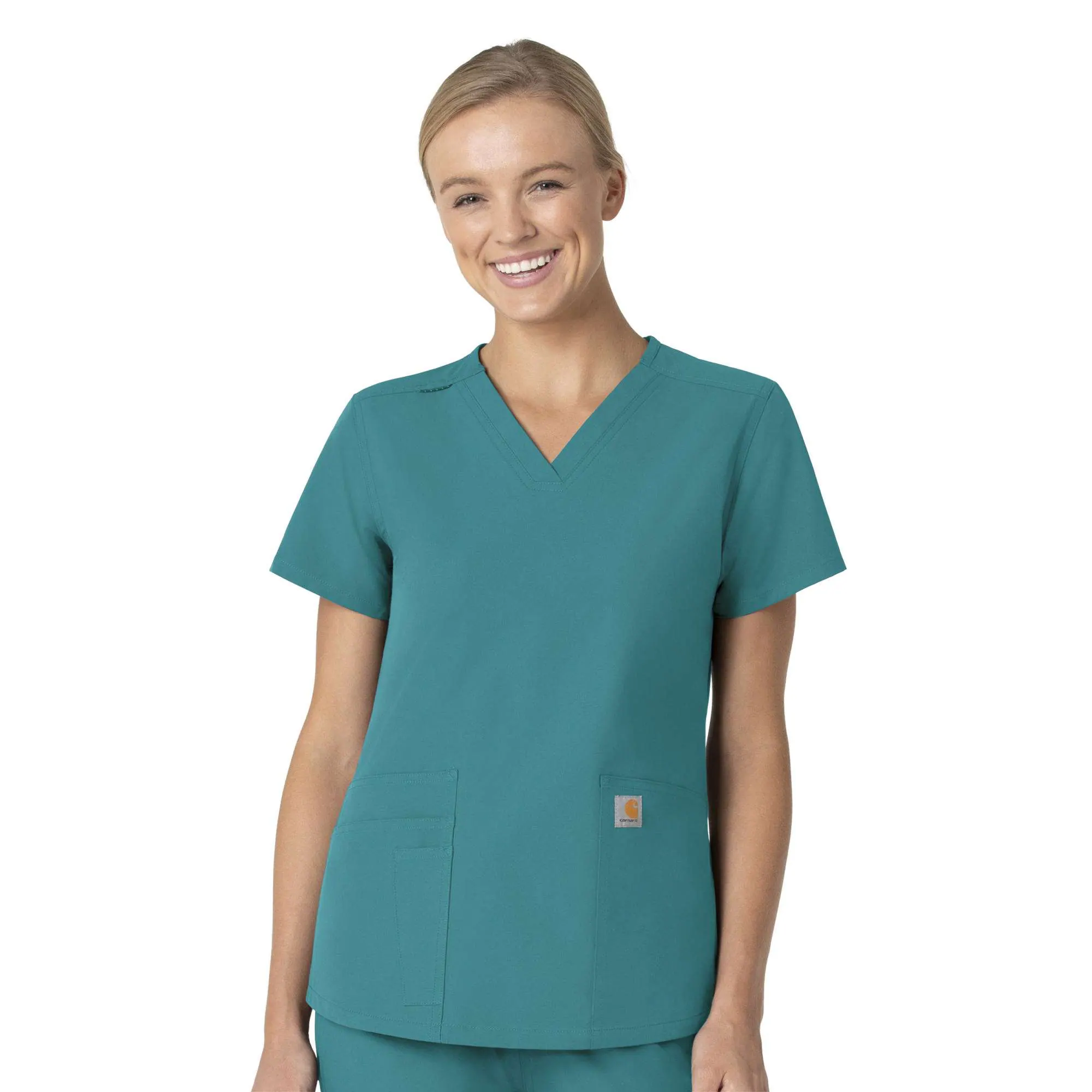 Women's Force Essentials V-Neck Scrub Top