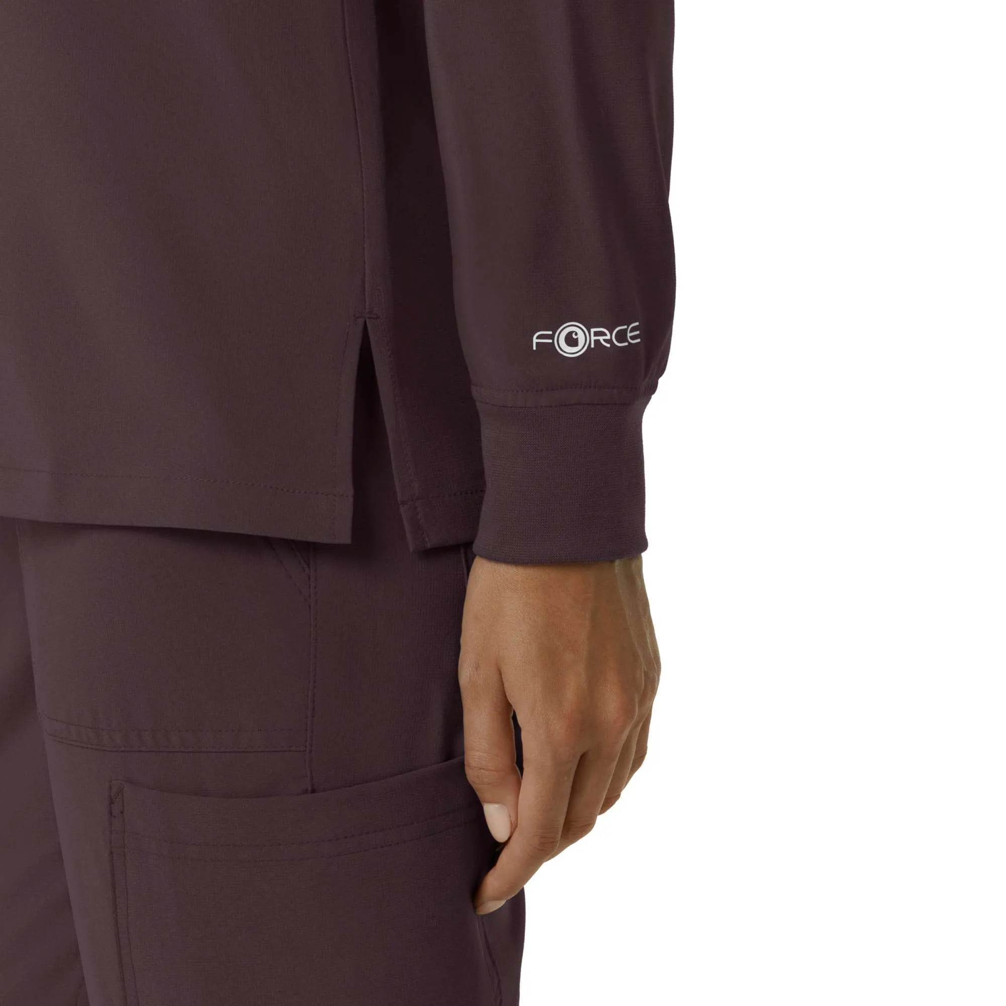 Women's Force Cross-Flex  Crew Neck Long Sleeve Scrub Top