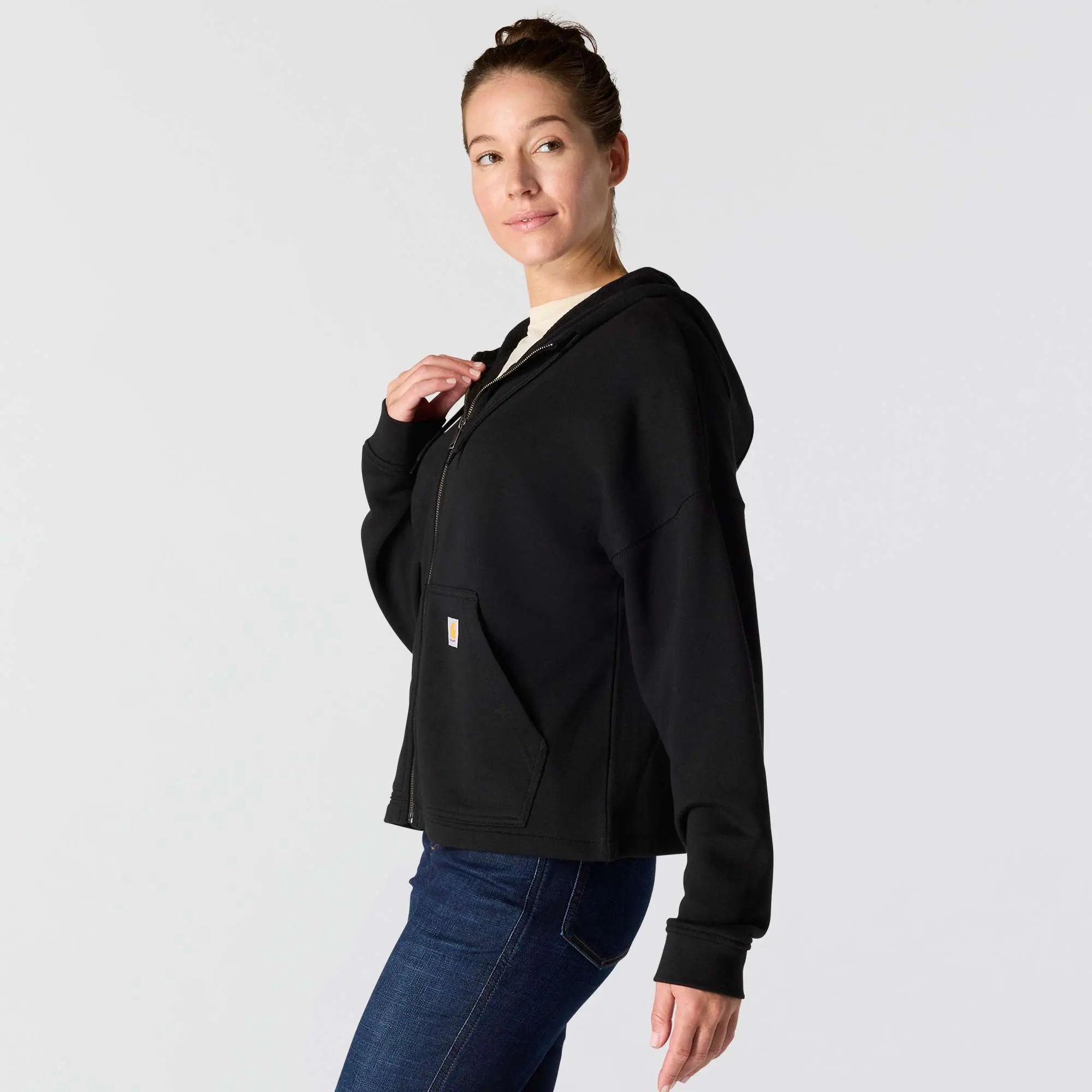 Women's TENCEL™ Fiber Series Loose Fit Full-Zip Sweatshirt
