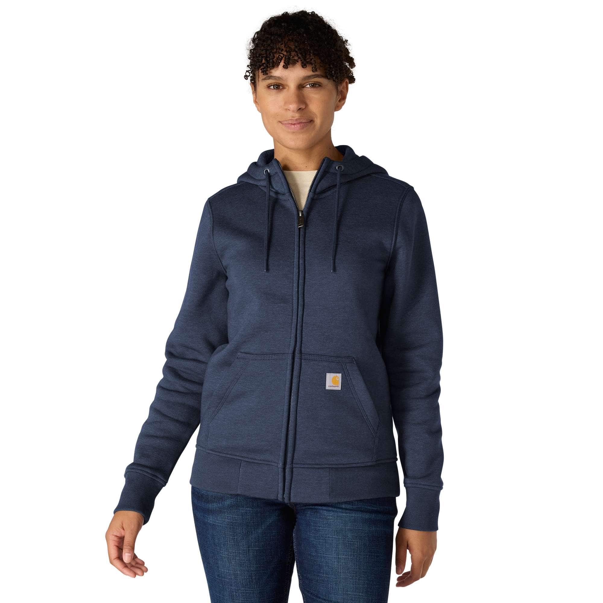 Women's Relaxed Fit Midweight Full-Zip Sweatshirt