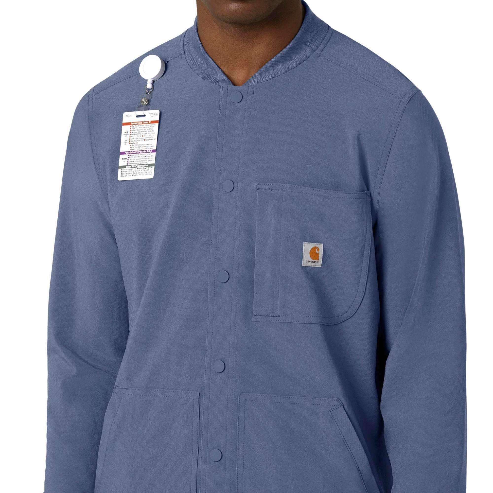 Force Cross-Flex Men's Shirt Scrub Jacket