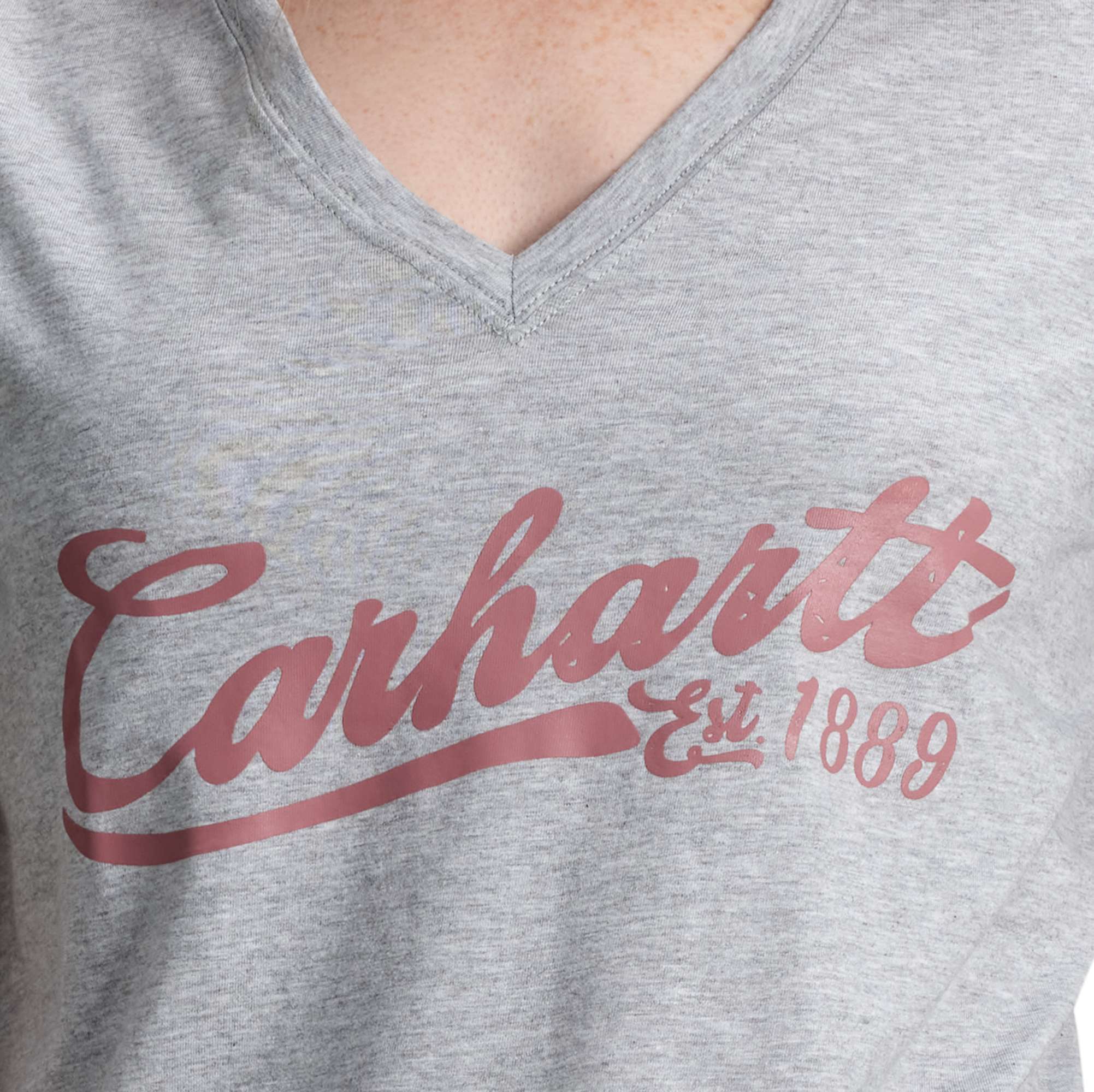 Women's TENCEL™ Fiber Series Relaxed Fit Short-Sleeve Graphic V-Neck T-Shirt