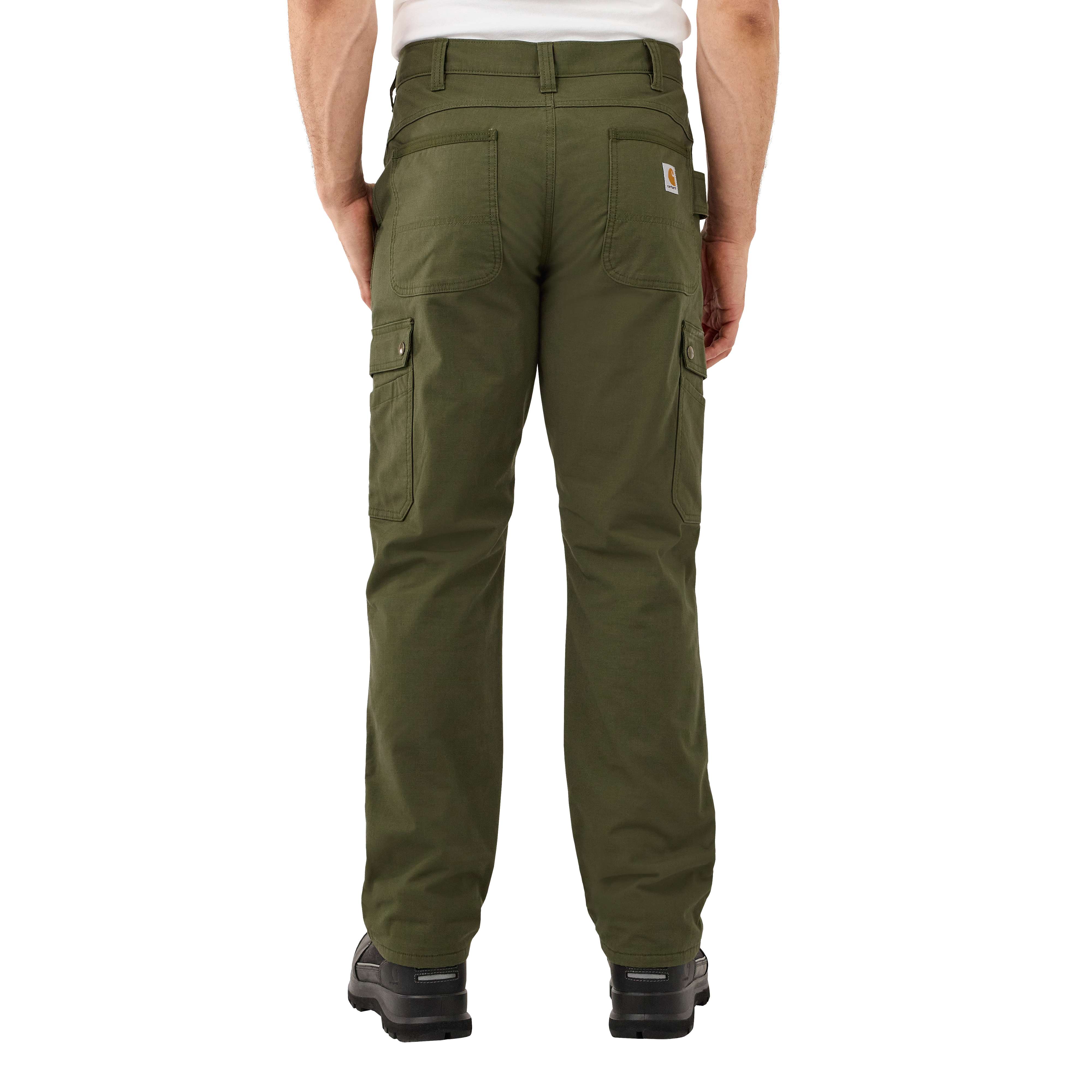 Relaxed Straight Ripstop Lined Cargo Pant