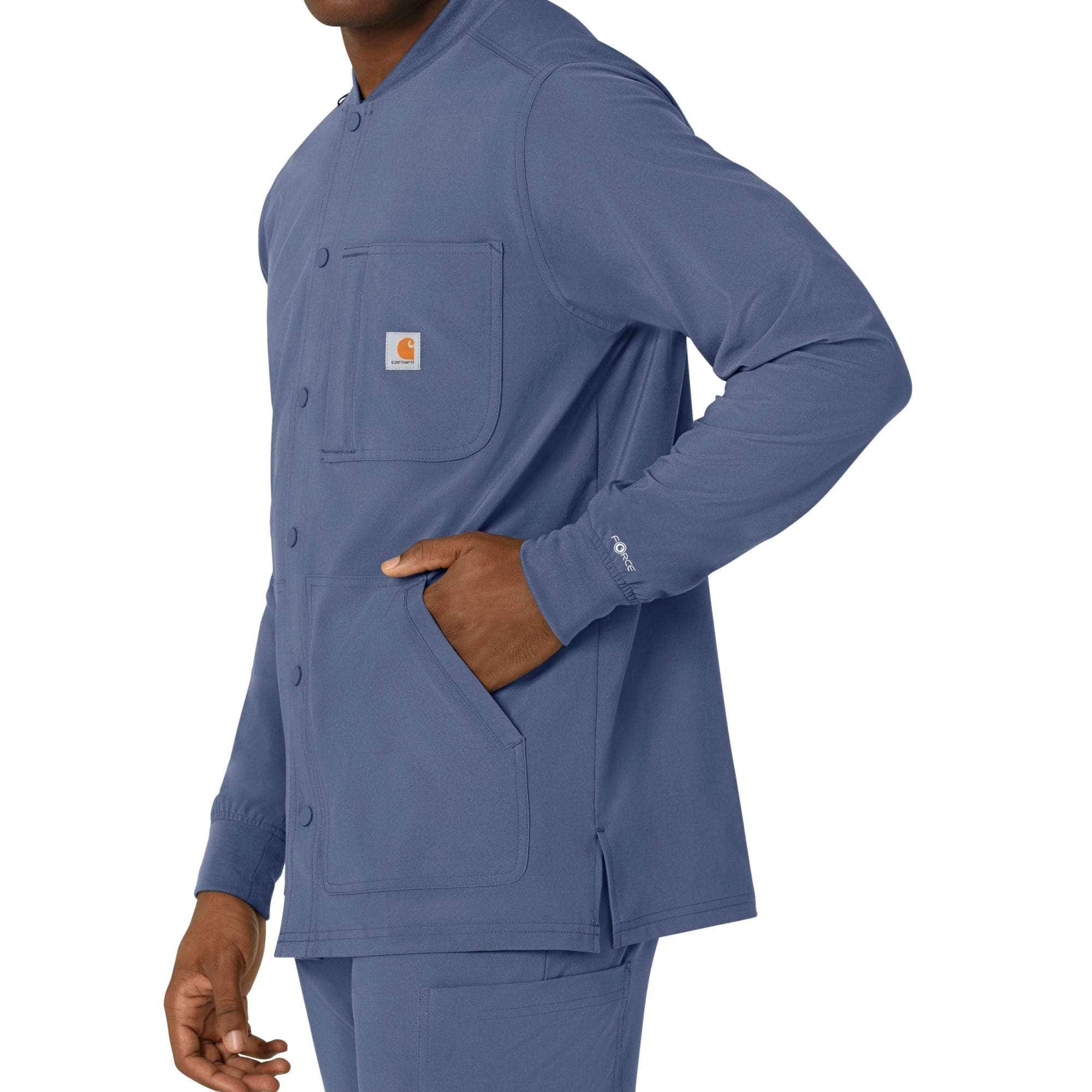 Force Cross-Flex Men's Shirt Scrub Jacket
