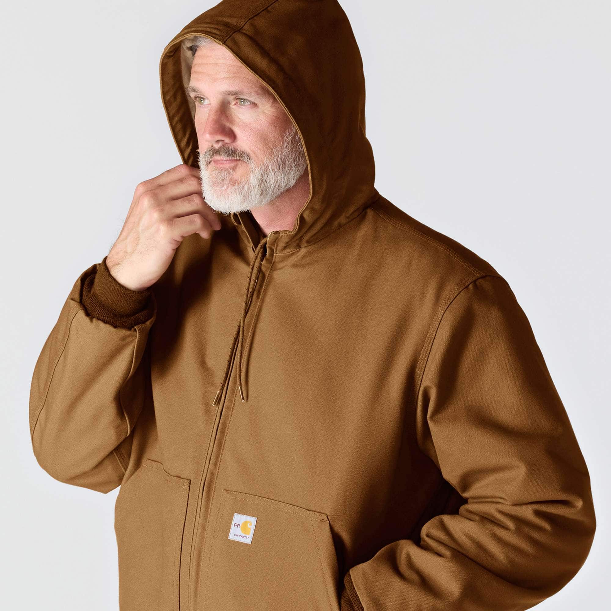 Flame Resistant Loose Fit Duck Insulated Active Jac