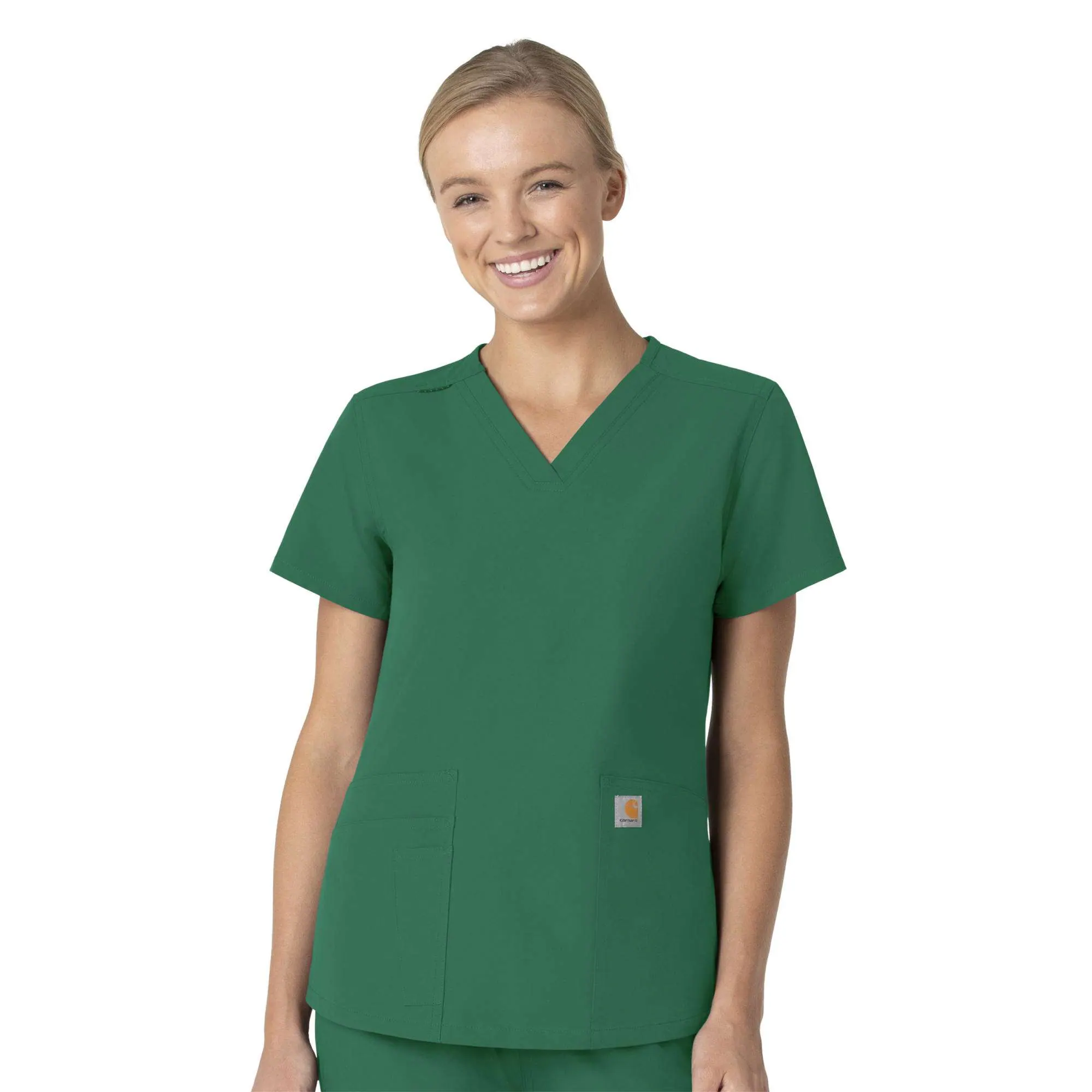 Women's Force Essentials V-Neck Scrub Top