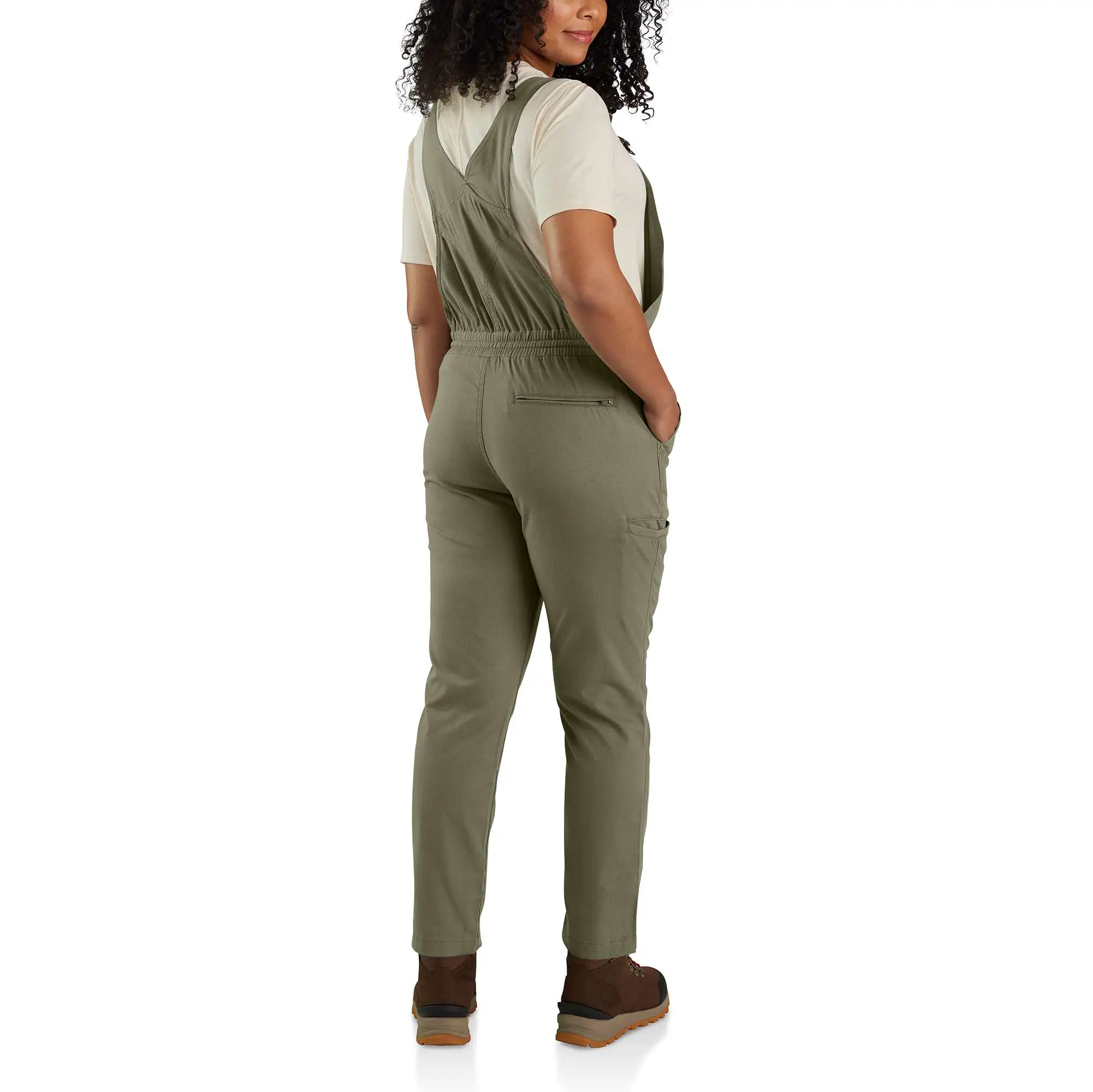 Women's Carhartt Force® Relaxed Fit Ripstop Bib Overall