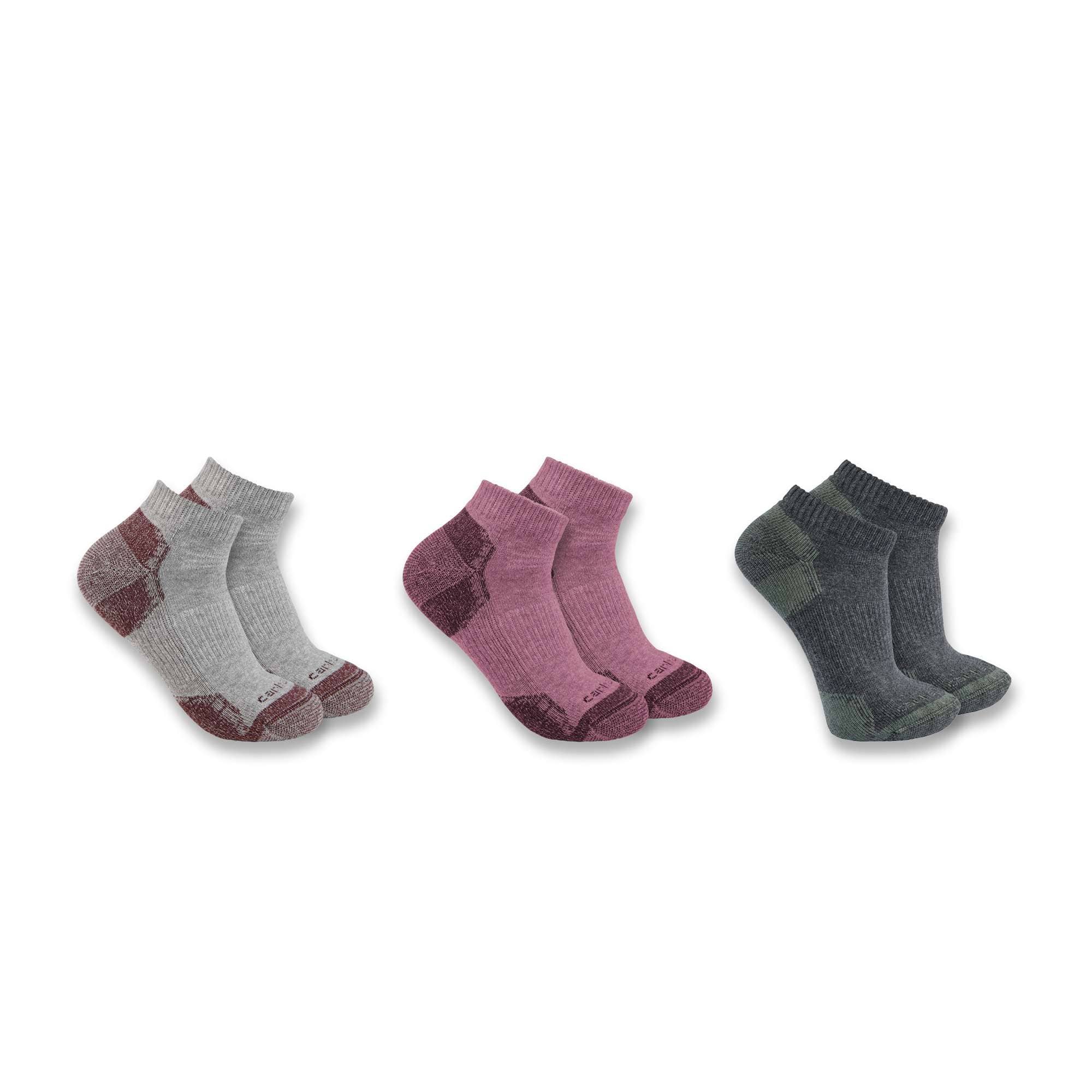 Women's Midweight Cotton Blend Low Cut Sock 3 Pack