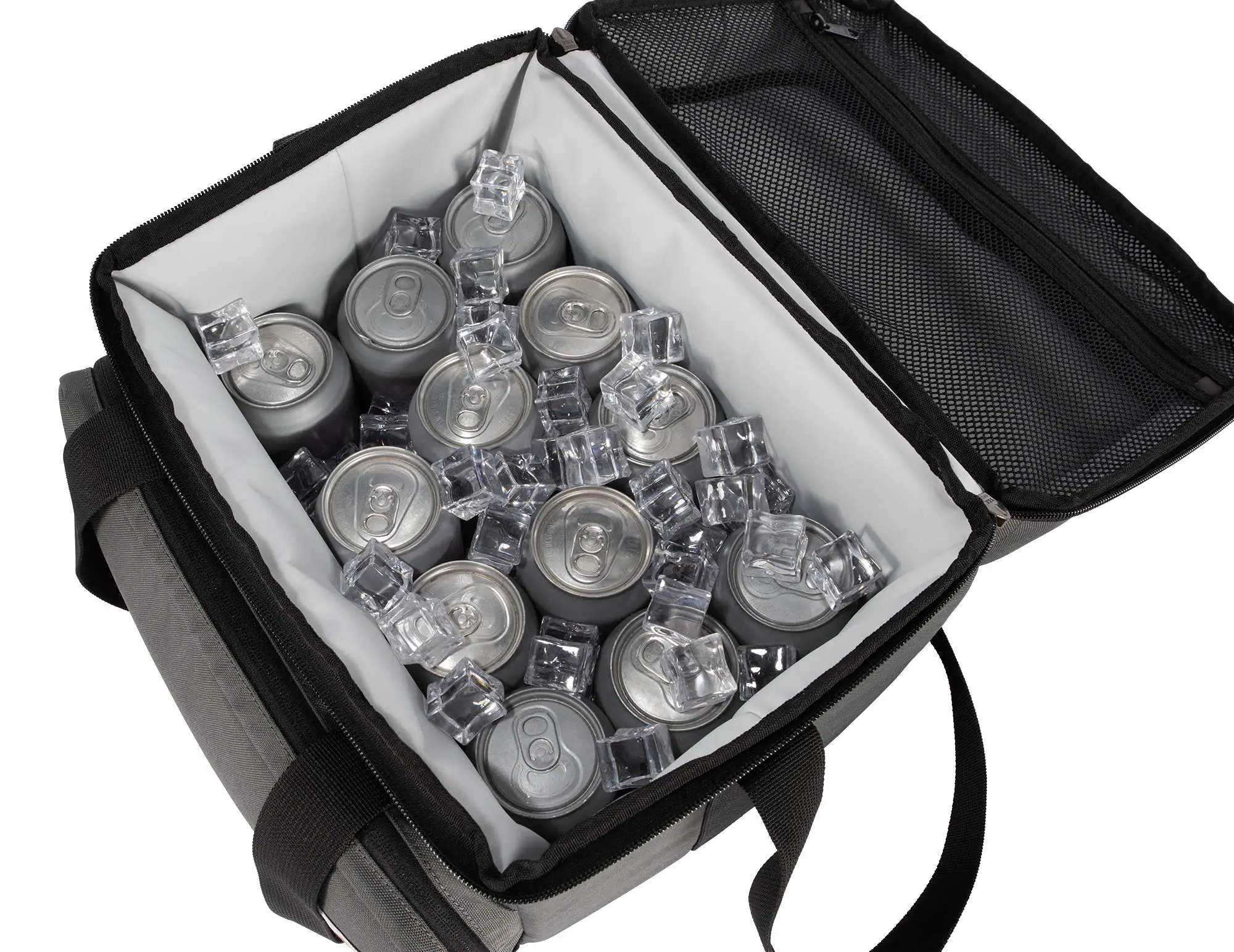 Insulated 18 Can Two Compartment Cooler