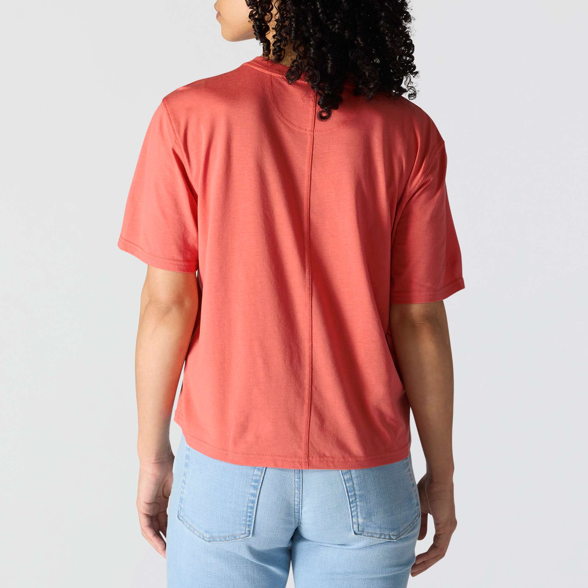 Women's TENCEL™ Fiber Series Loose Fit Short-Sleeve Crewneck T-Shirt