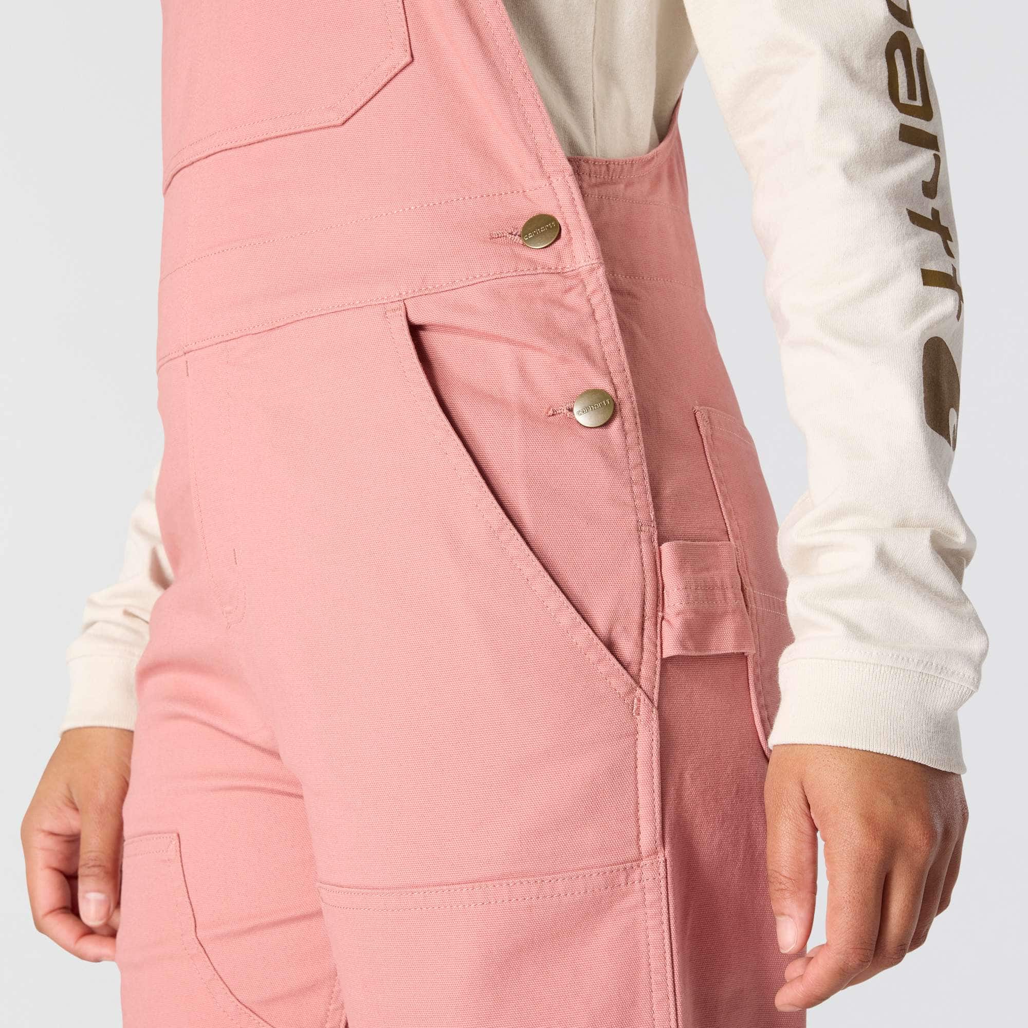 Women's Work Overall - Loose Fit - Canvas - Rugged Flex® - Double Knee