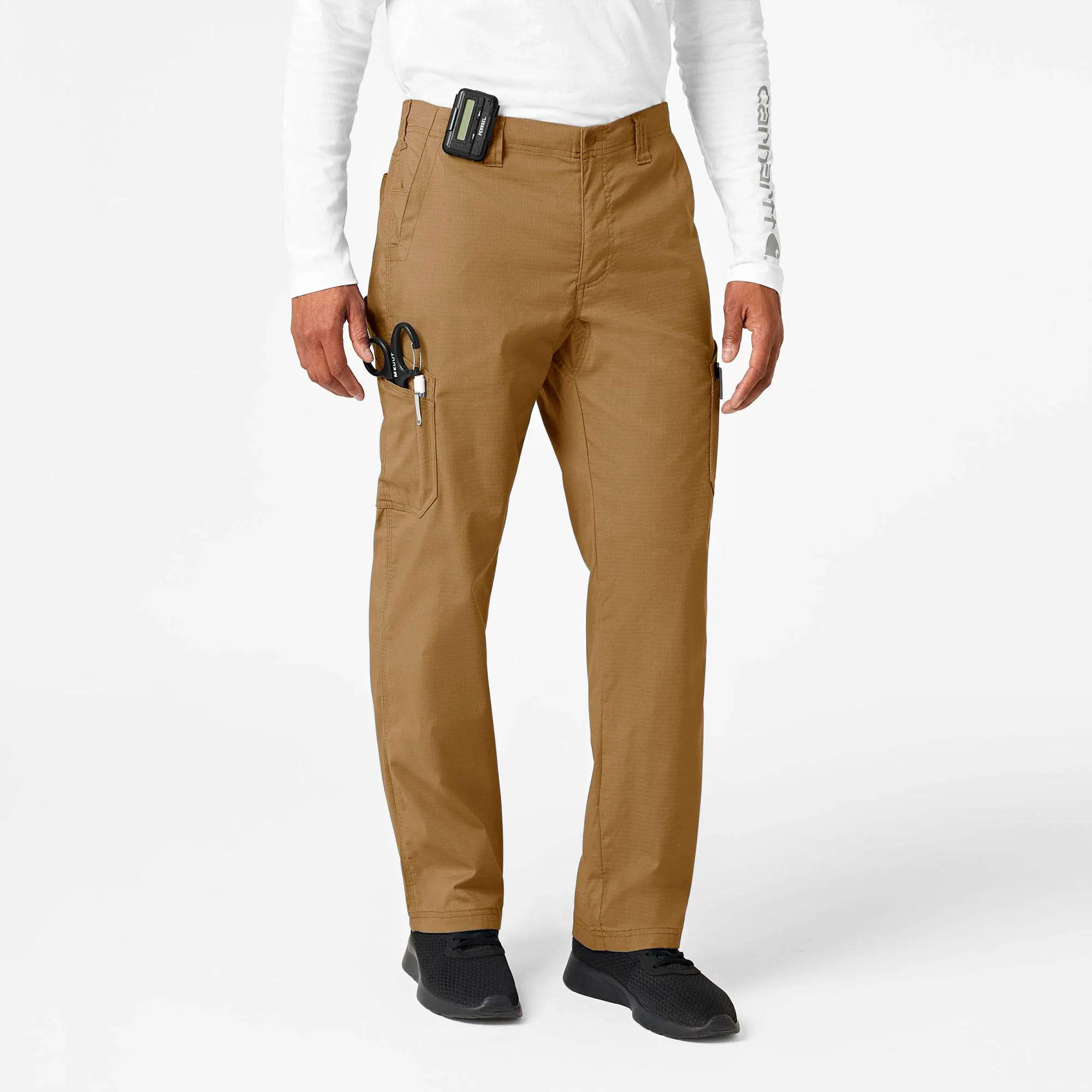 Rugged Flex® Ripstop Straight Leg Cargo Scrub Pant