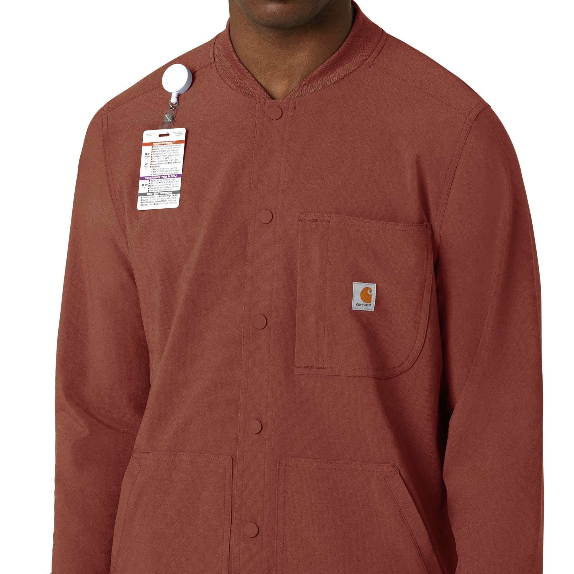 Force Cross-Flex Men's Shirt Scrub Jacket