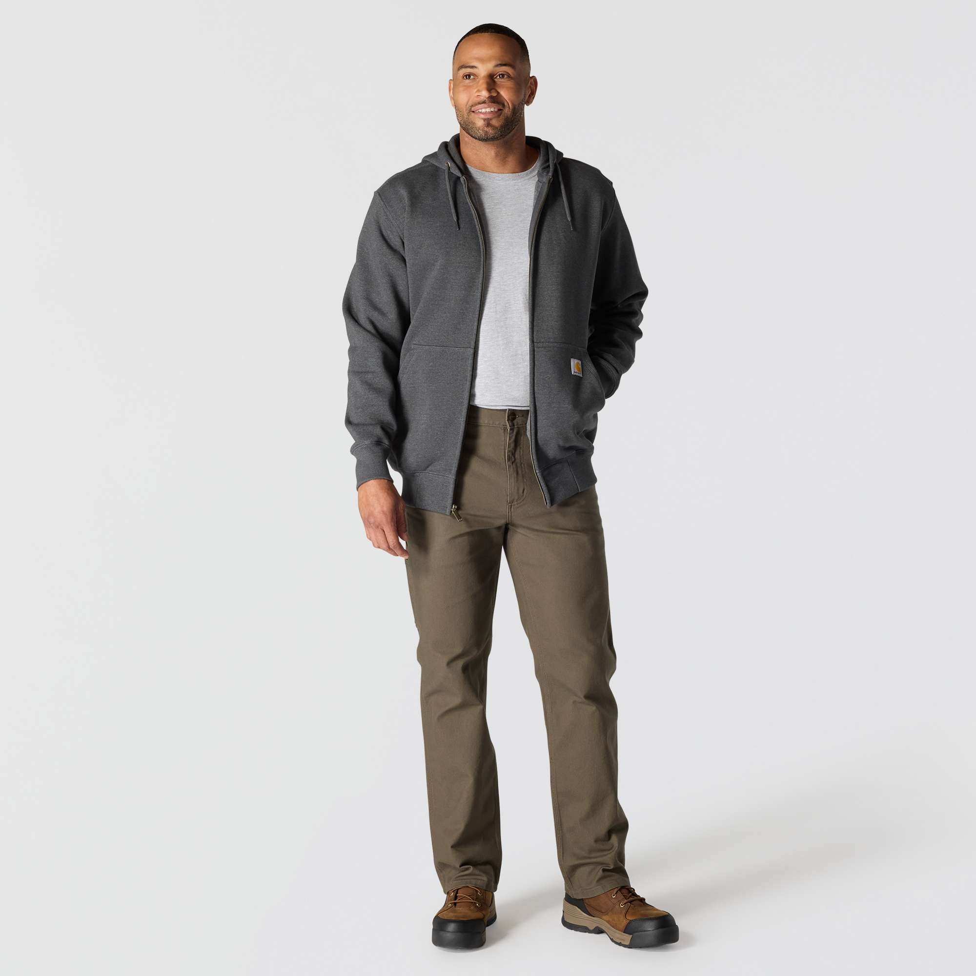 Rain Defender® Loose Fit Heavyweight Full-Zip Sweatshirt