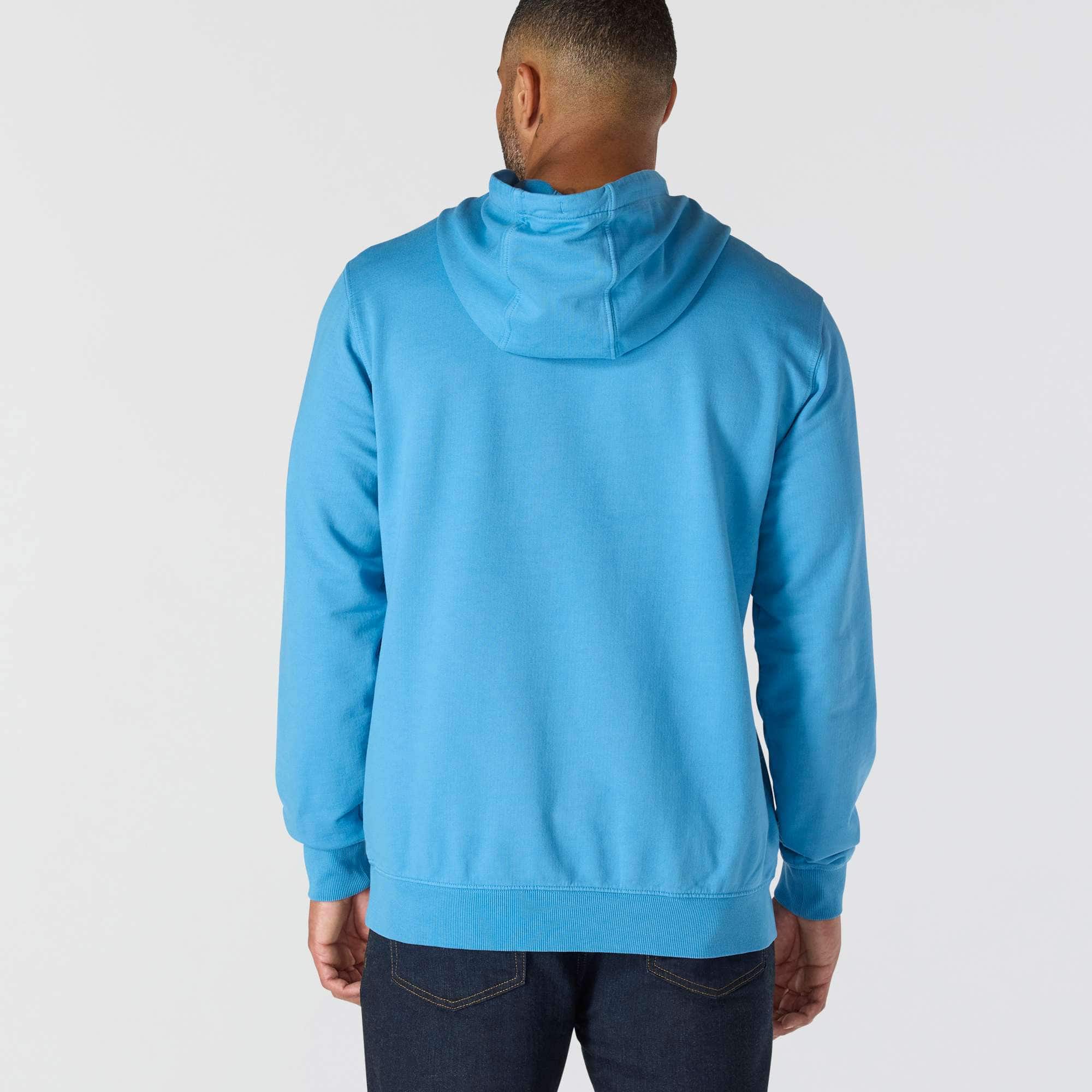 Re-Engineered Relaxed Fit Midweight Garment Dyed French Terry Graphic Sweatshirt