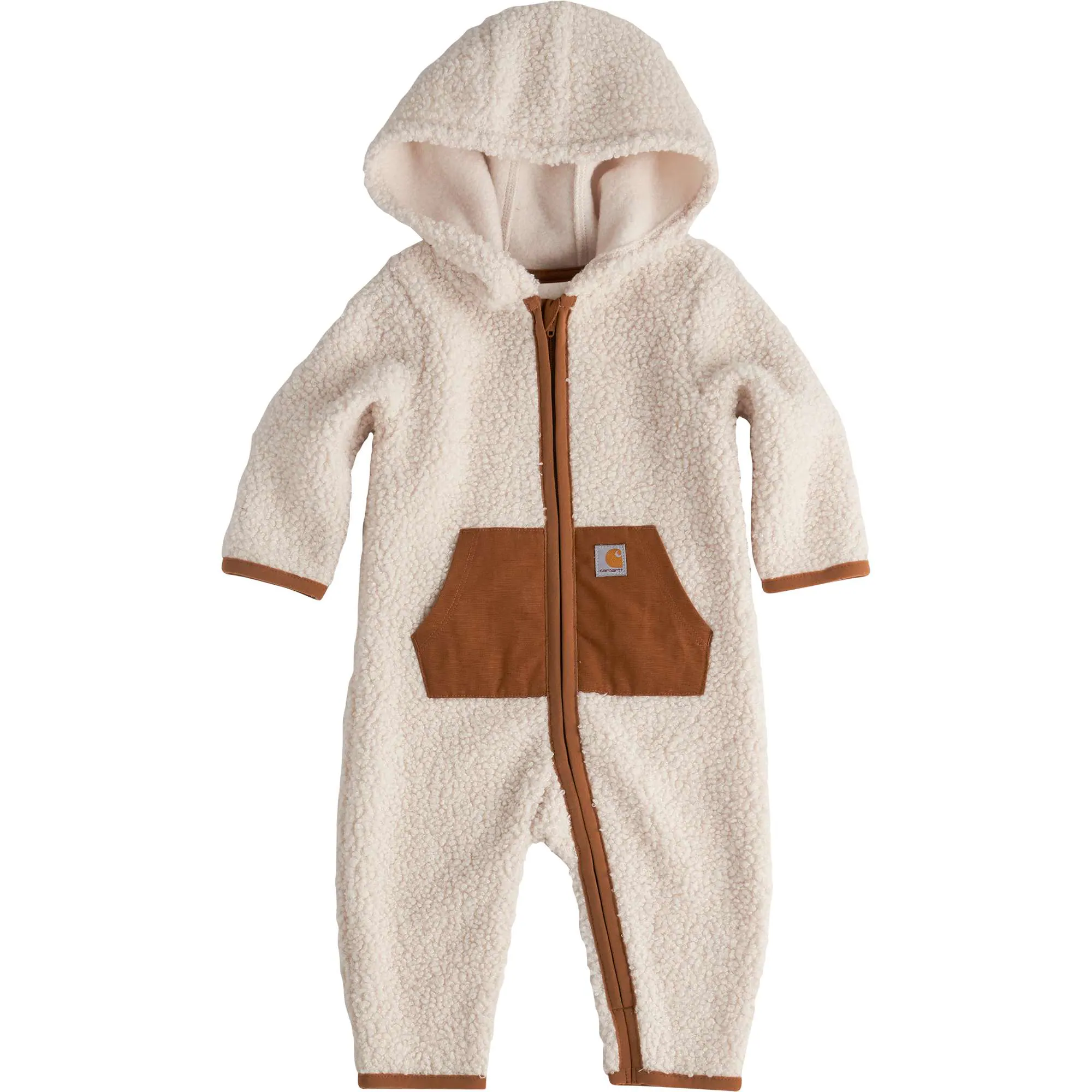 Kids' Long Sleeve Zip-Front Sherpa Coverall (Baby)