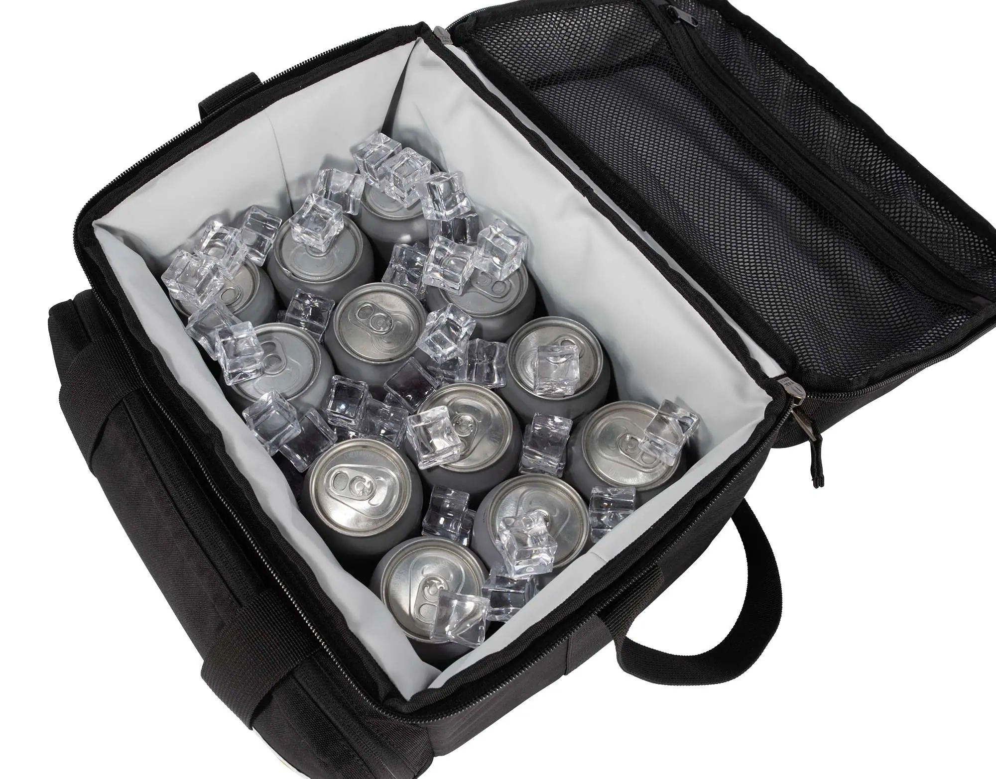 Insulated 18 Can Two Compartment Cooler