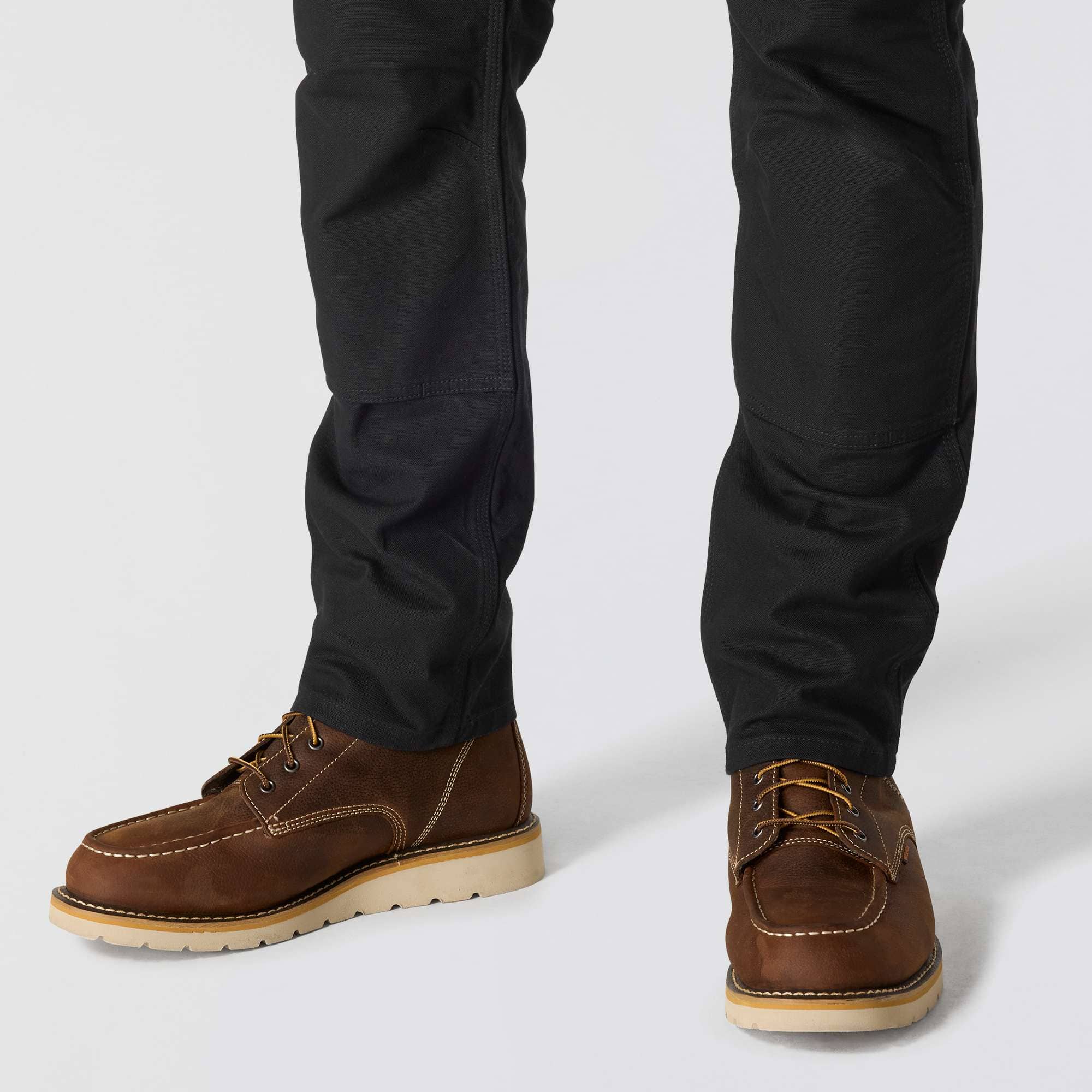 Slim Tapered Rugged Flex Duck Double-Front Dungaree